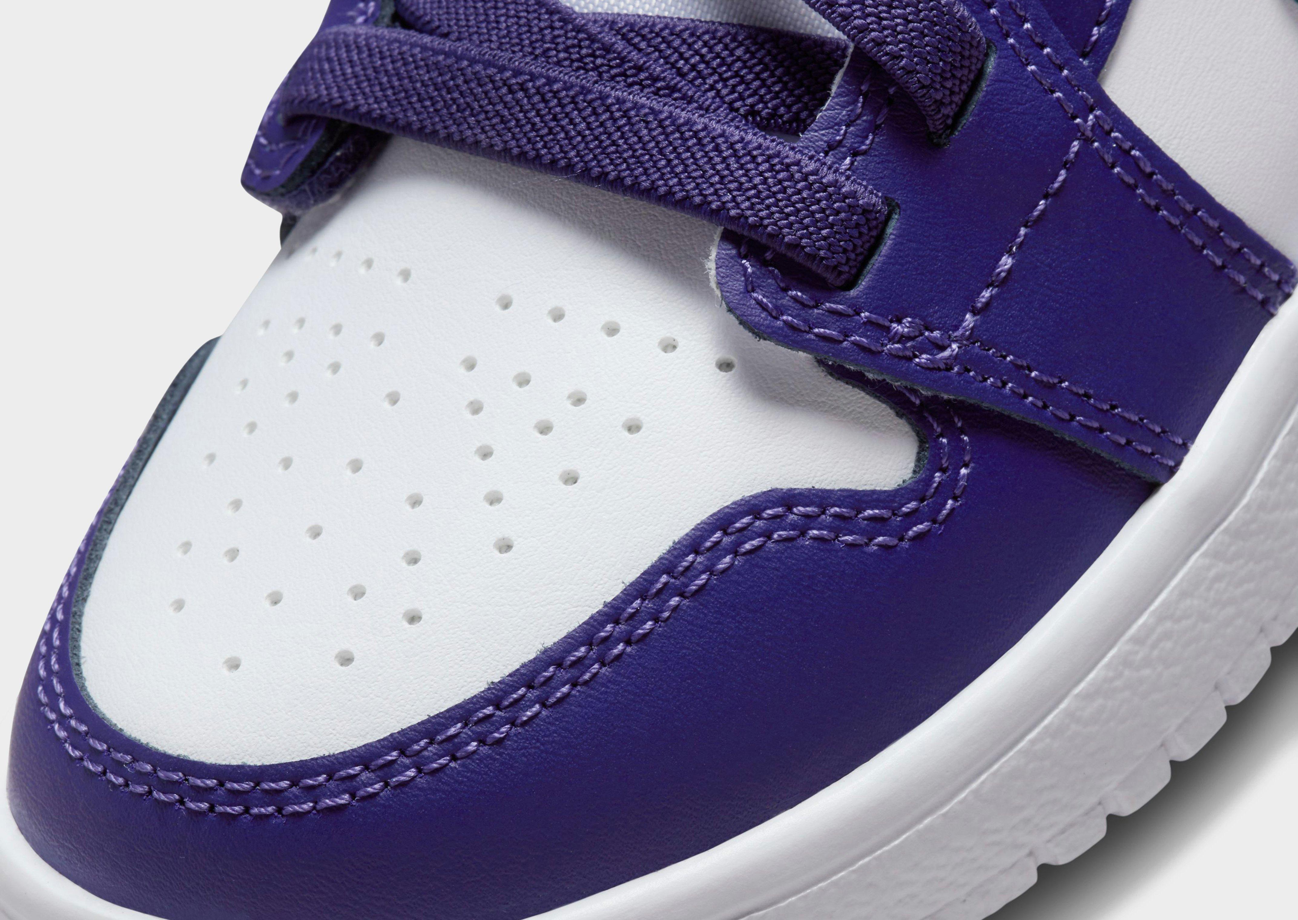 Purple jordans hot sale for toddlers