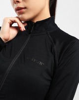 DAILYSZN Full Zip Fitted Top Women's