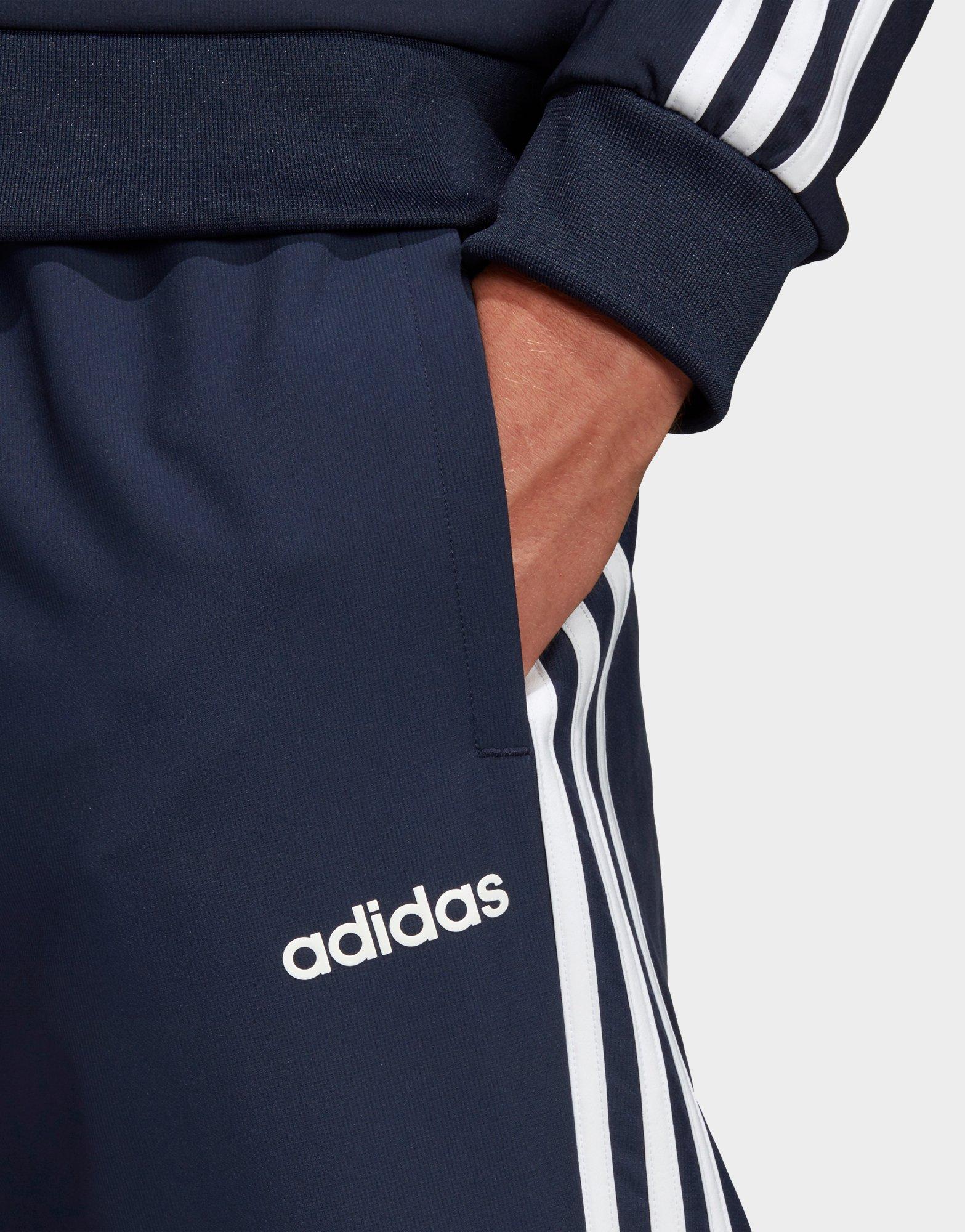 adidas 3 stripe tracksuit bottoms