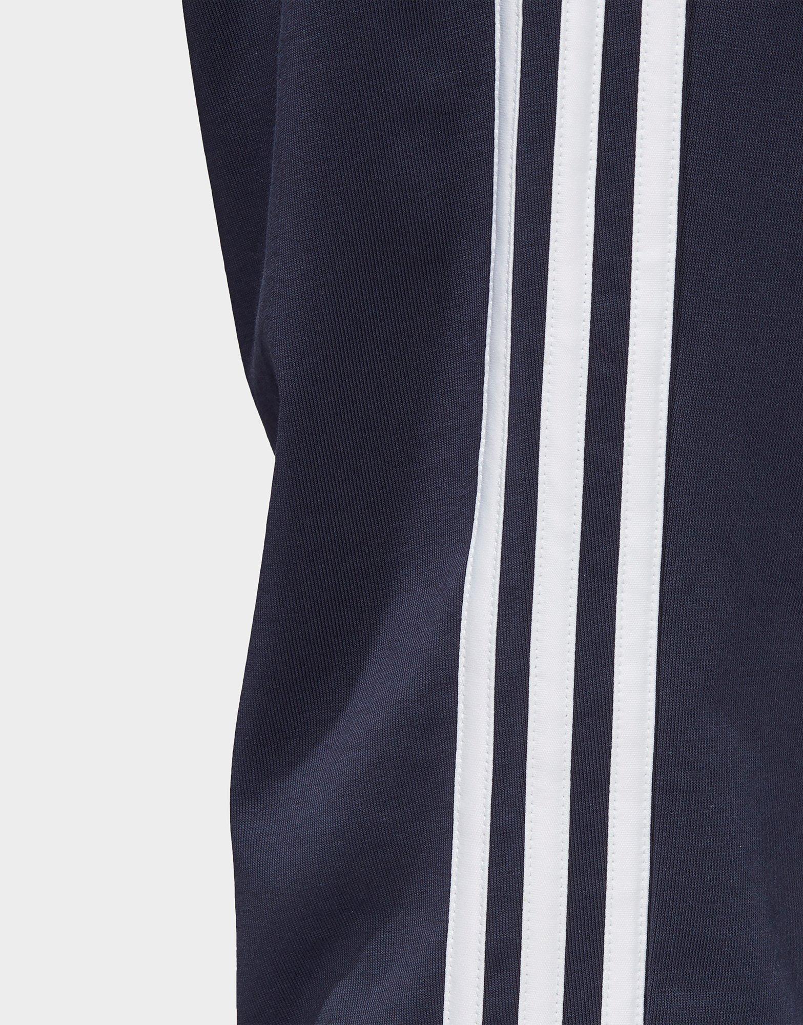 adidas open hem tracksuit bottoms