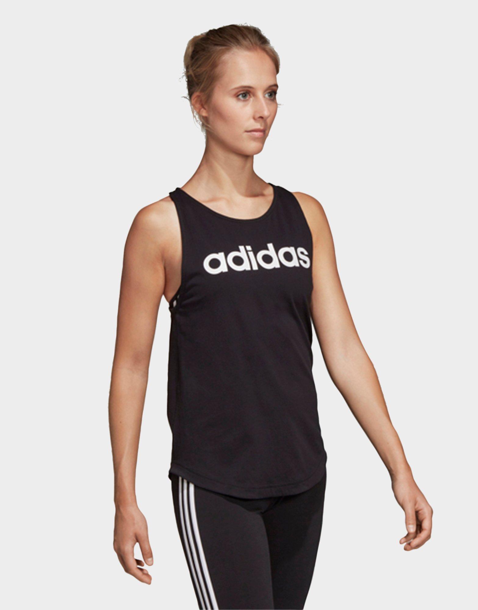 adidas linear tank top ladies