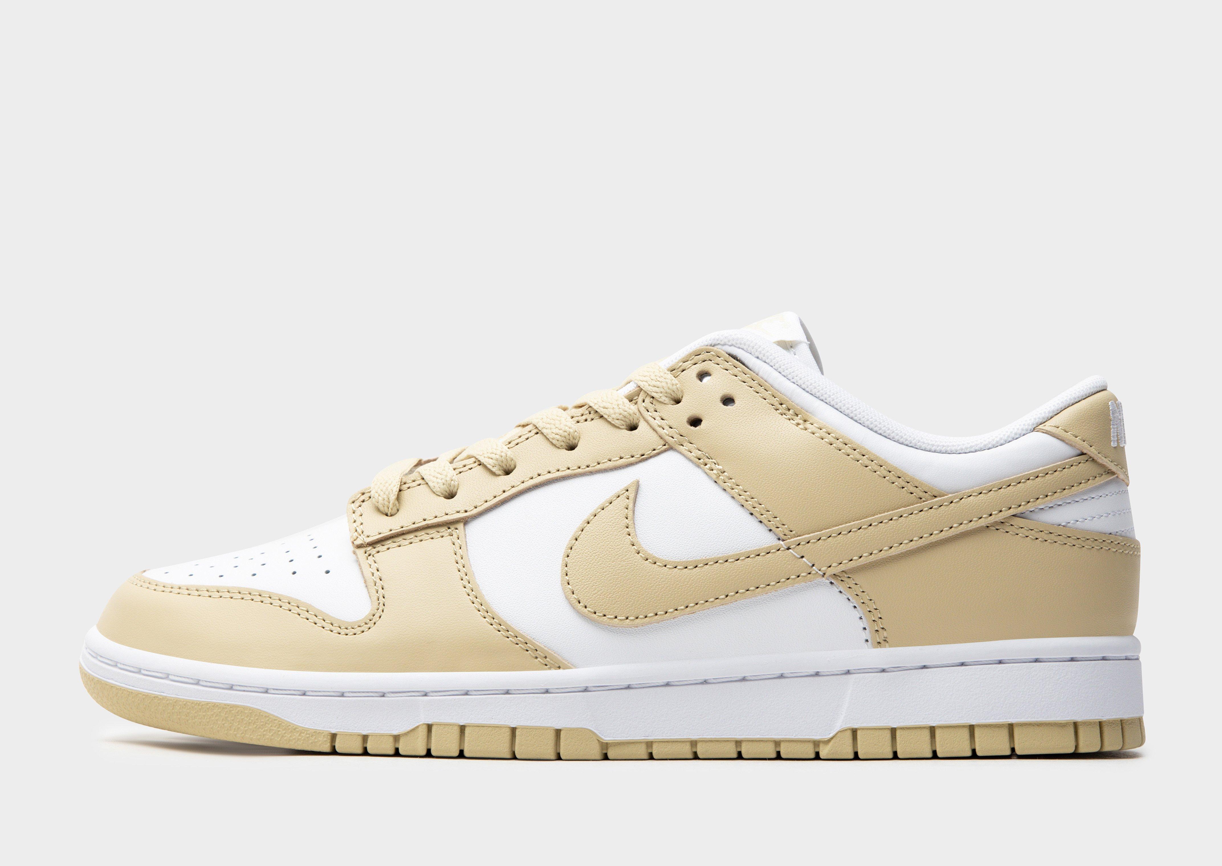 Nike dunk discount low beige white