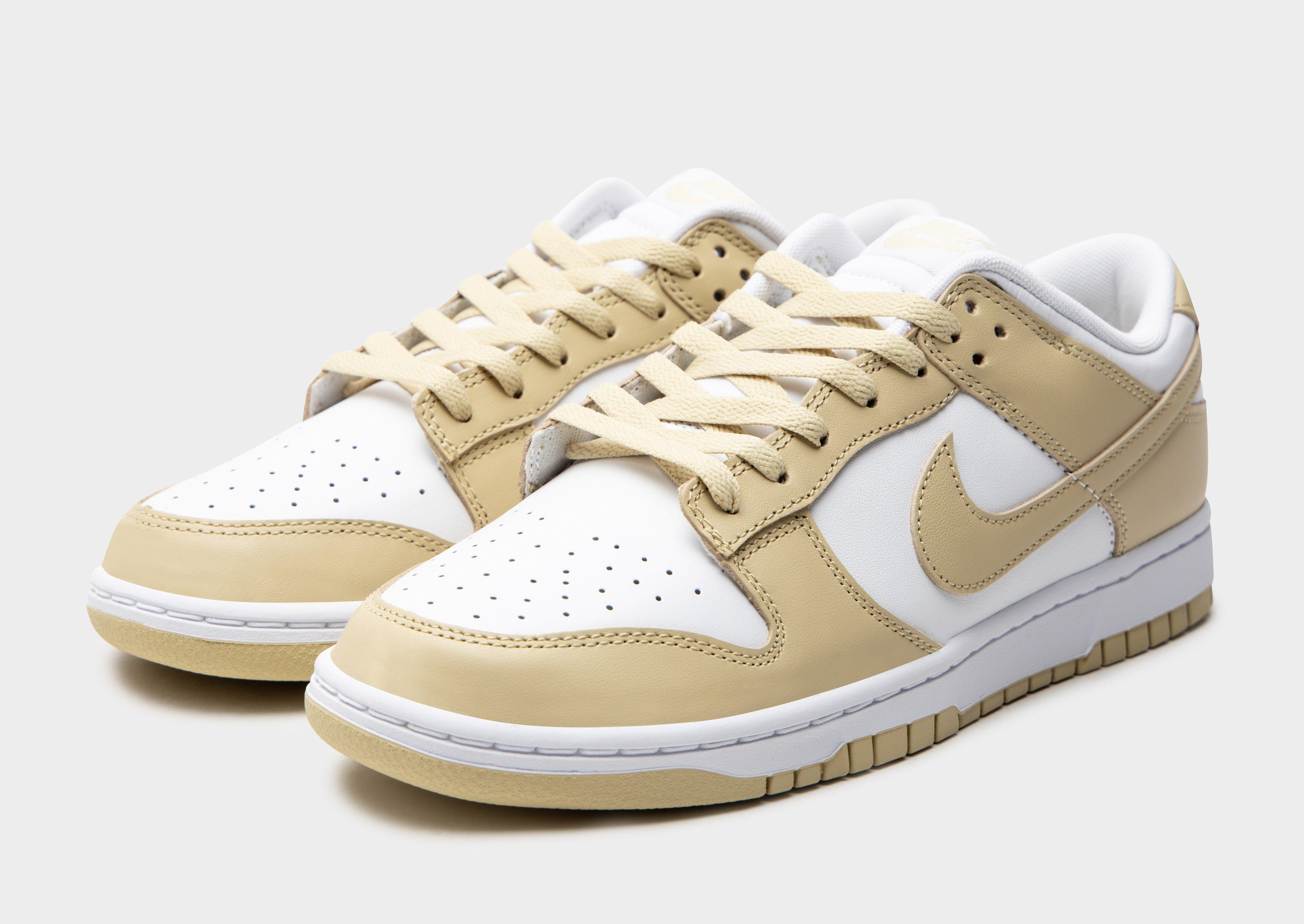 White sale gold nikes