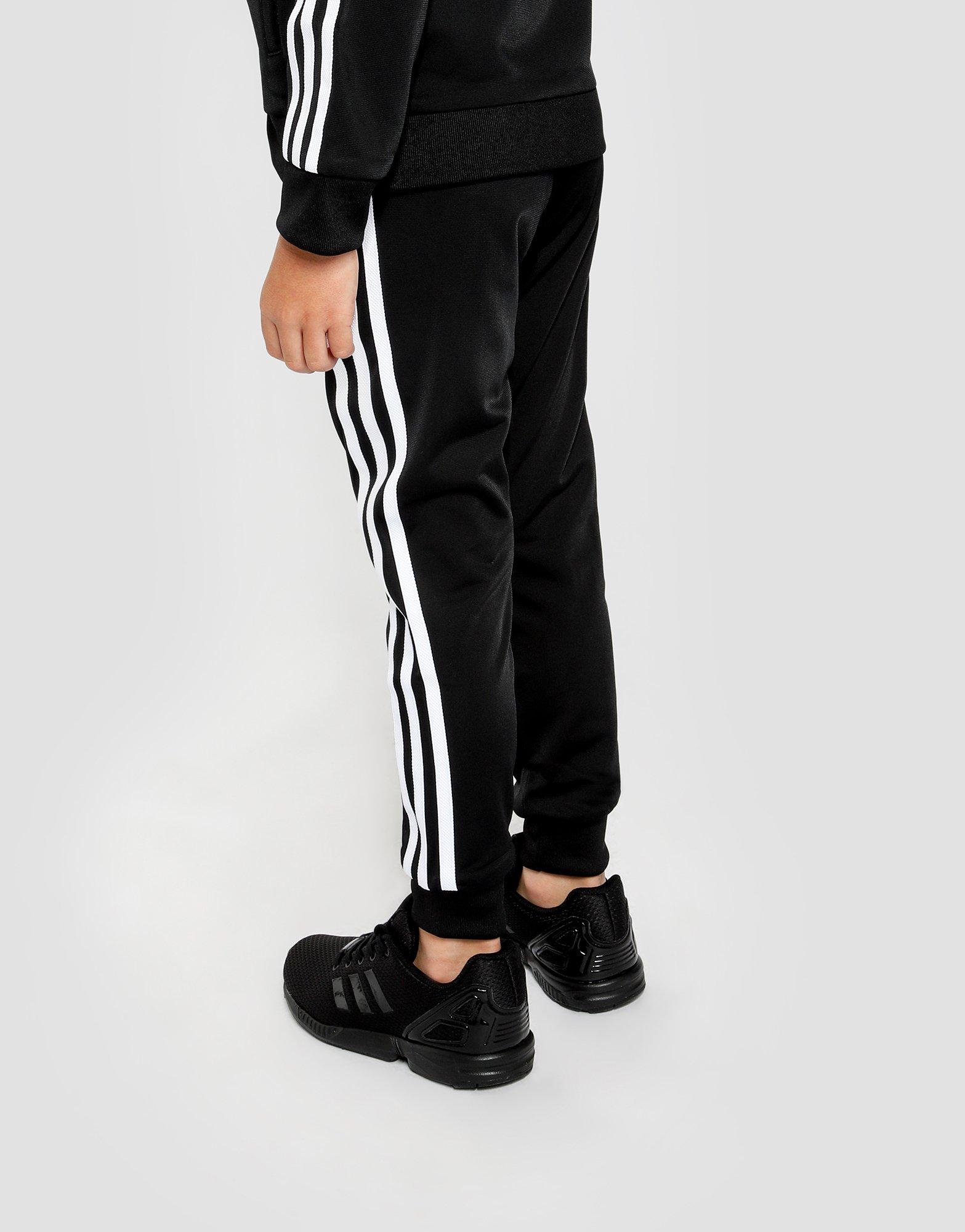 black adidas superstar tracksuit