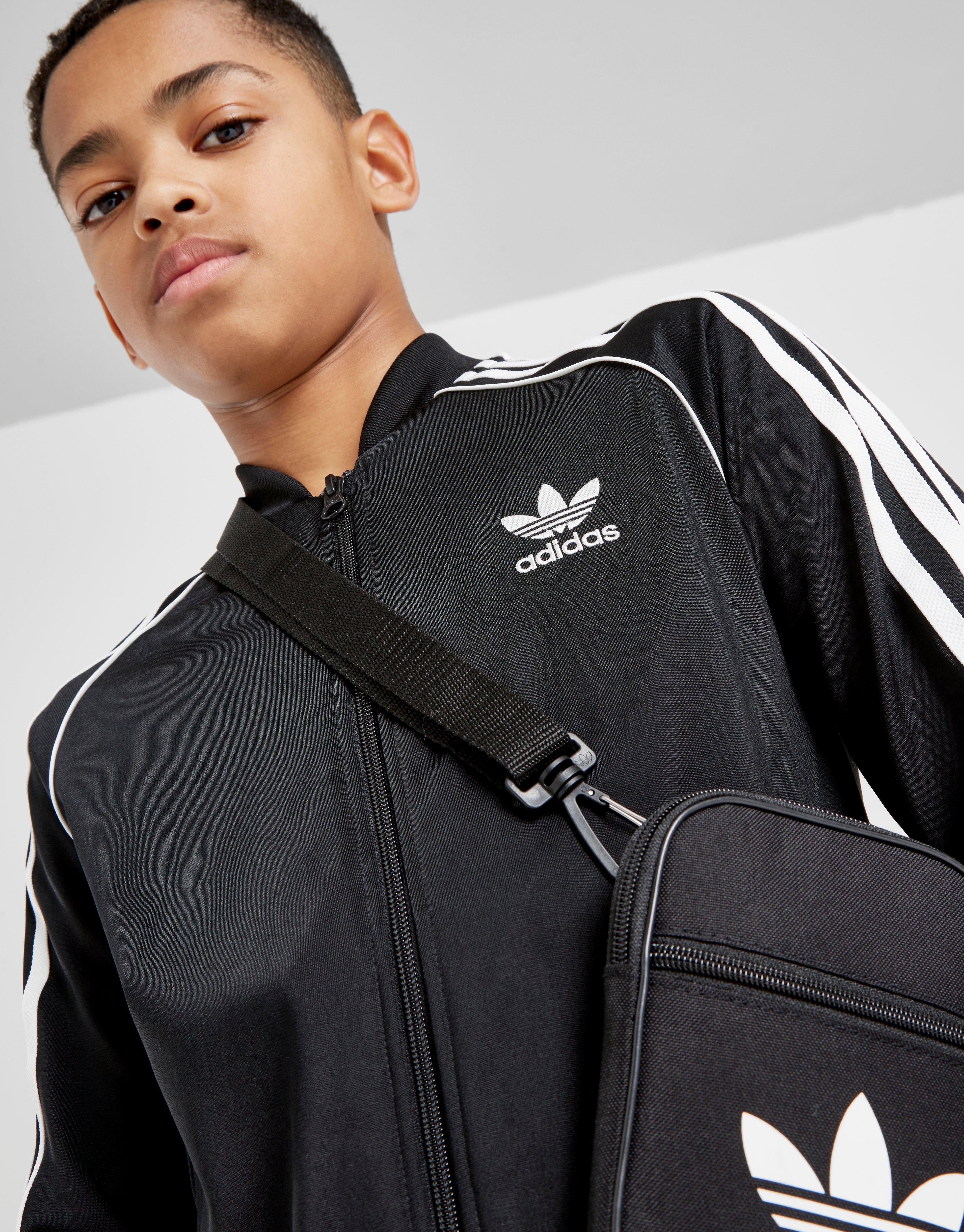 Black adidas SUPERSTAR TOP | JD Sports