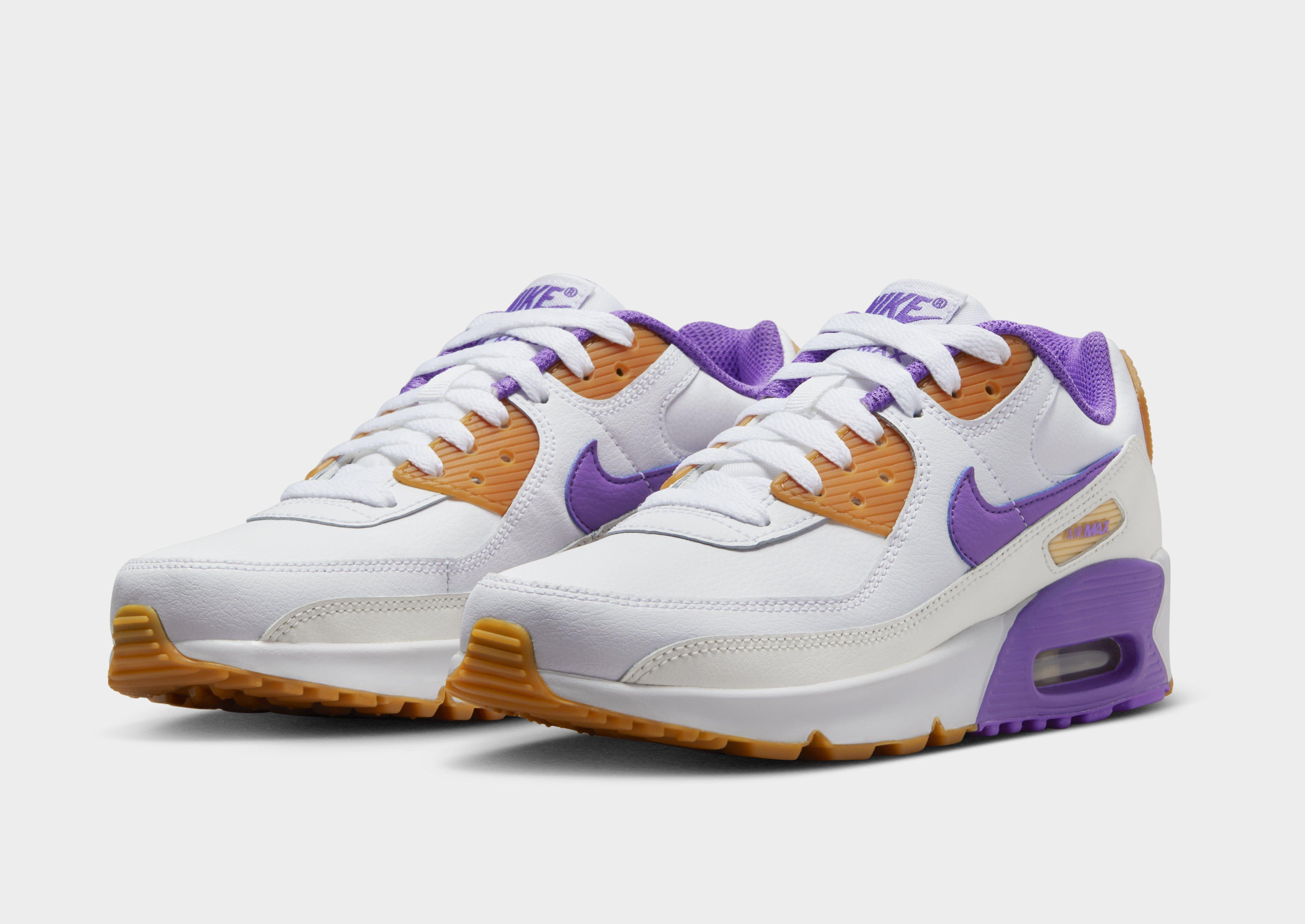 Purple on sale nike max