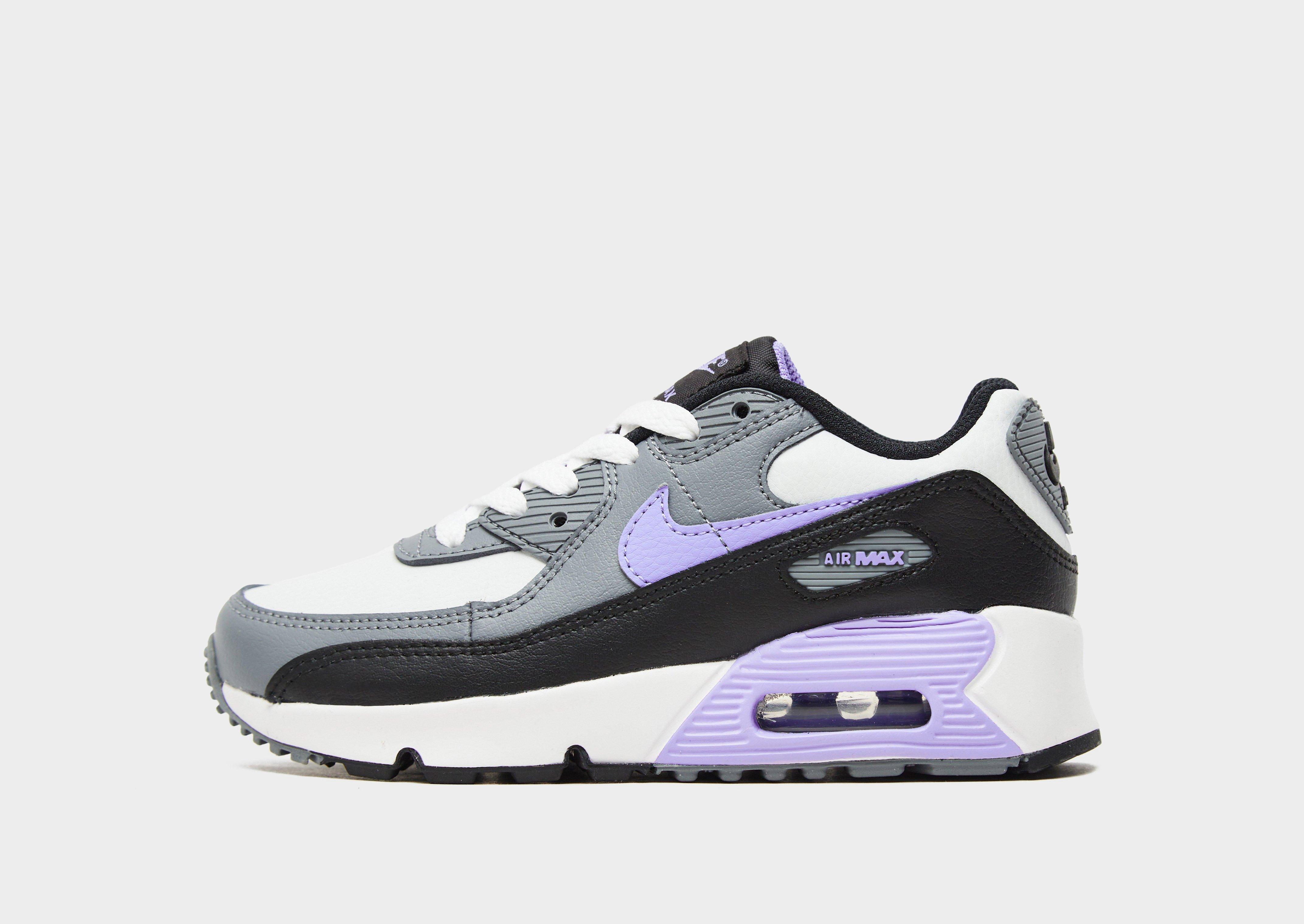 Air max 90 black hotsell purple grey