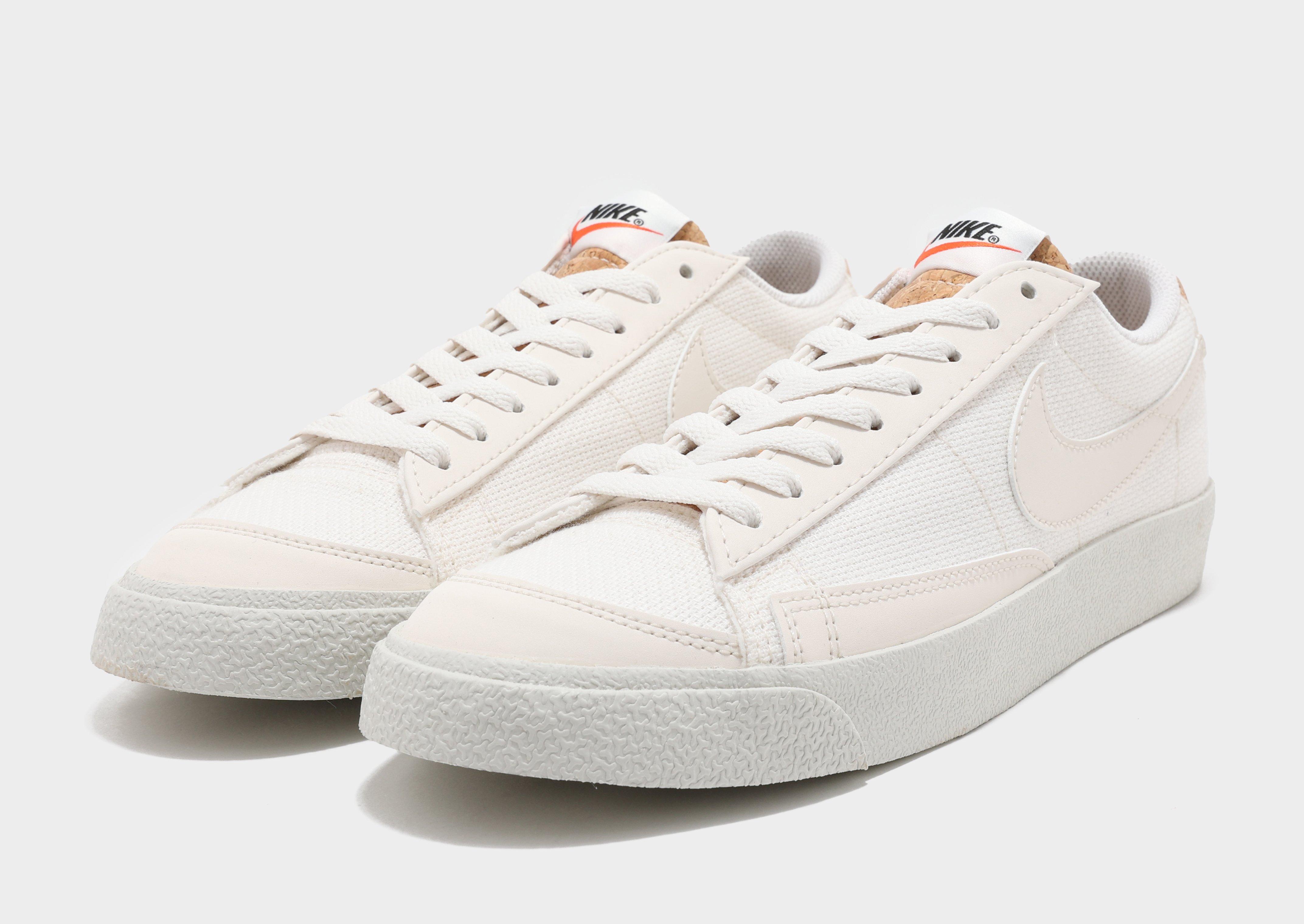grey nike blazer low