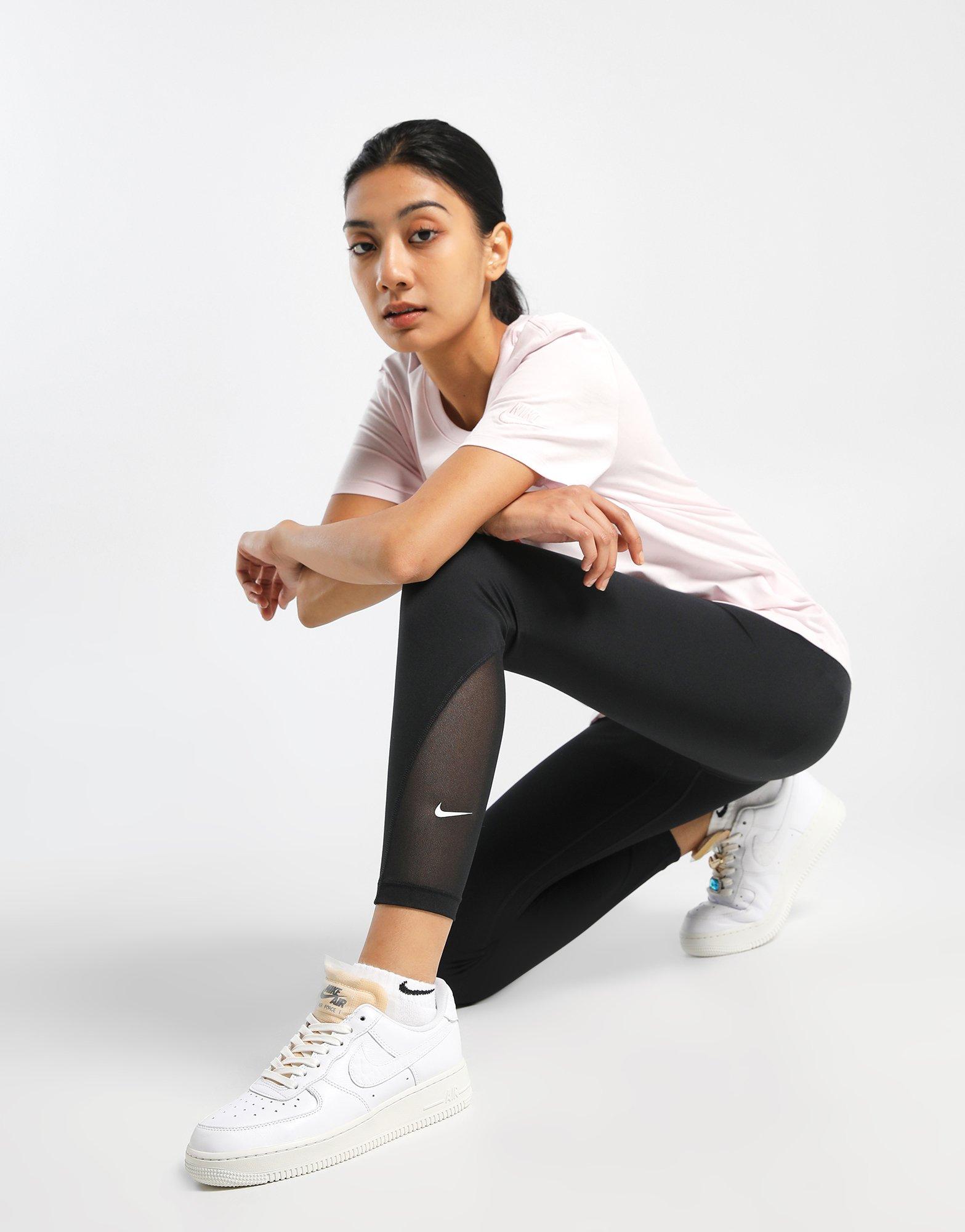 Black New Balance Womens High Rise 7/8 Tights - Get The Label