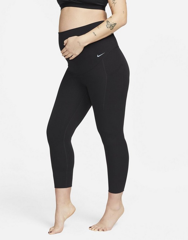 adidas Yoga 7/8 Leggings (Maternity) - Black, Women's Yoga