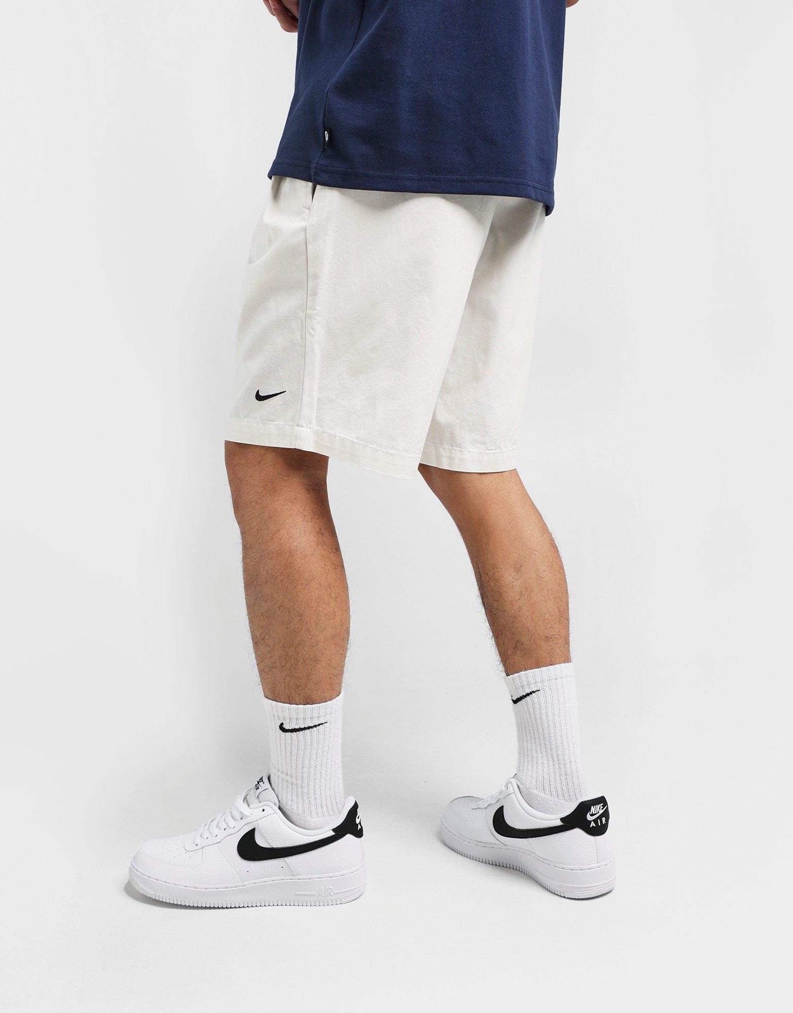 White nike sale shorts mens