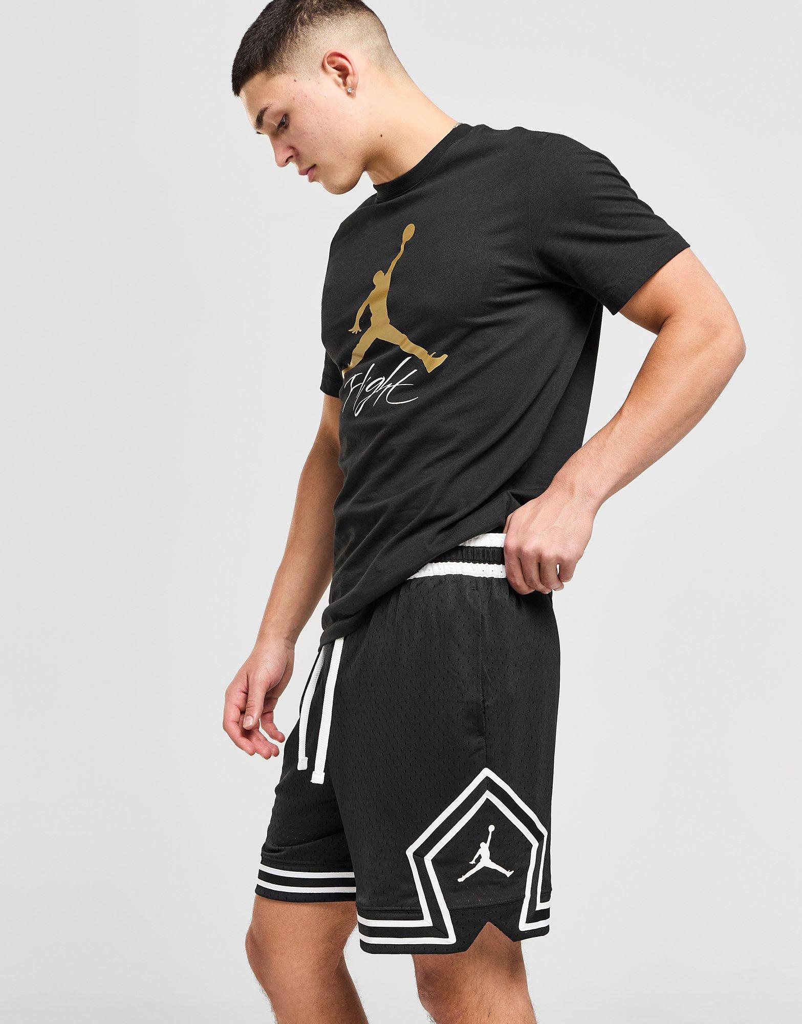 Black jordan basketball store shorts