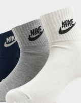 Nike ถุงเท้า Everyday Essential Ankle (3 คู่)