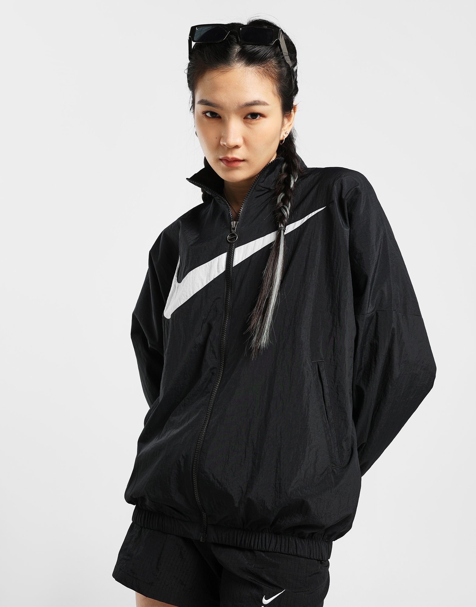 Black Nike Sportswear Essential Jacket Women's - JD Sports Singapore