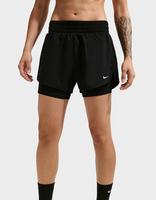 Nike Dri-FIT 2-in-1 damesshorts met hoge taille (8 cm) One