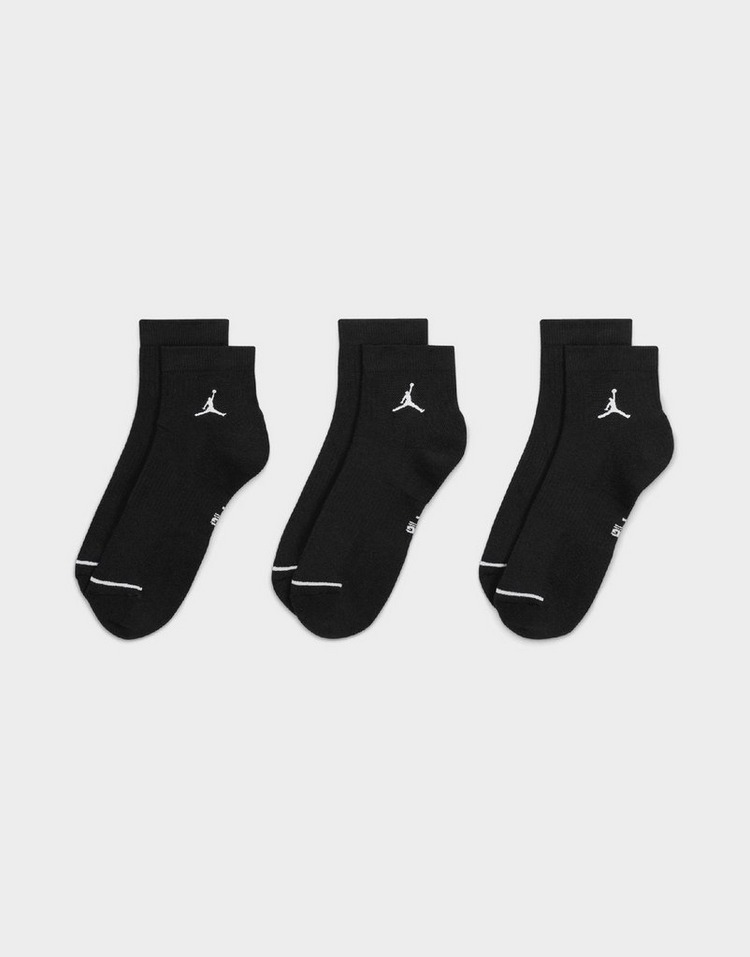 Black Jordan Air Ankle Socks 3 Pack - JD Sports