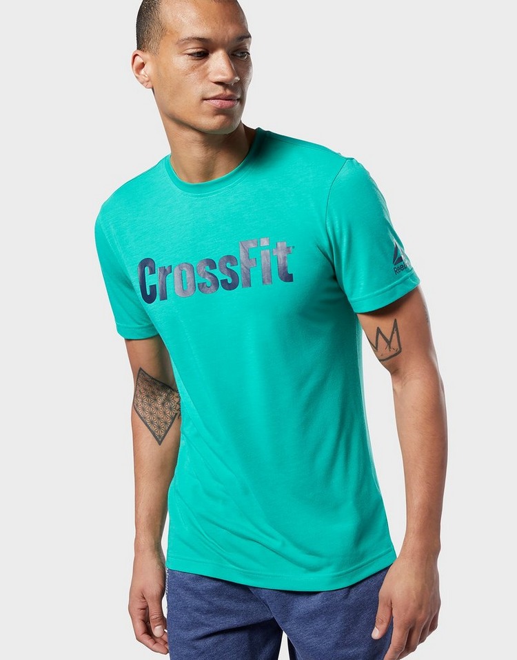 Reebok CrossFit® Tee | JD Sports Really Reebok Blue T Shirt Gym Clothing Reebok Crossfit