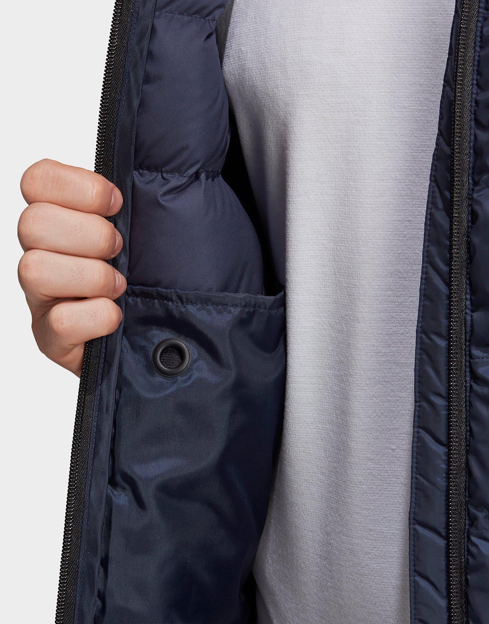 adidas 3 stripe winter jacket