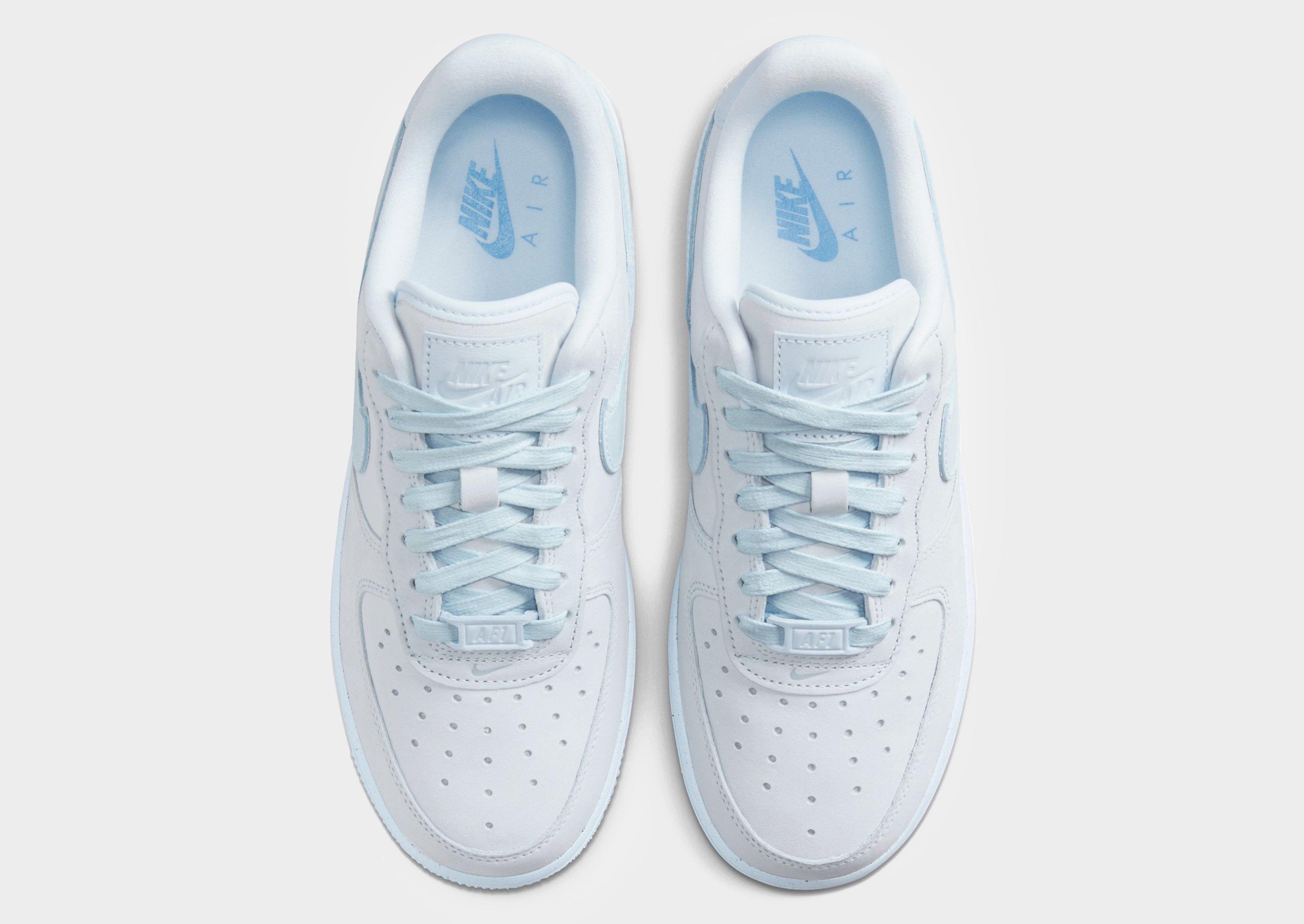 Af1 hot sale light blue