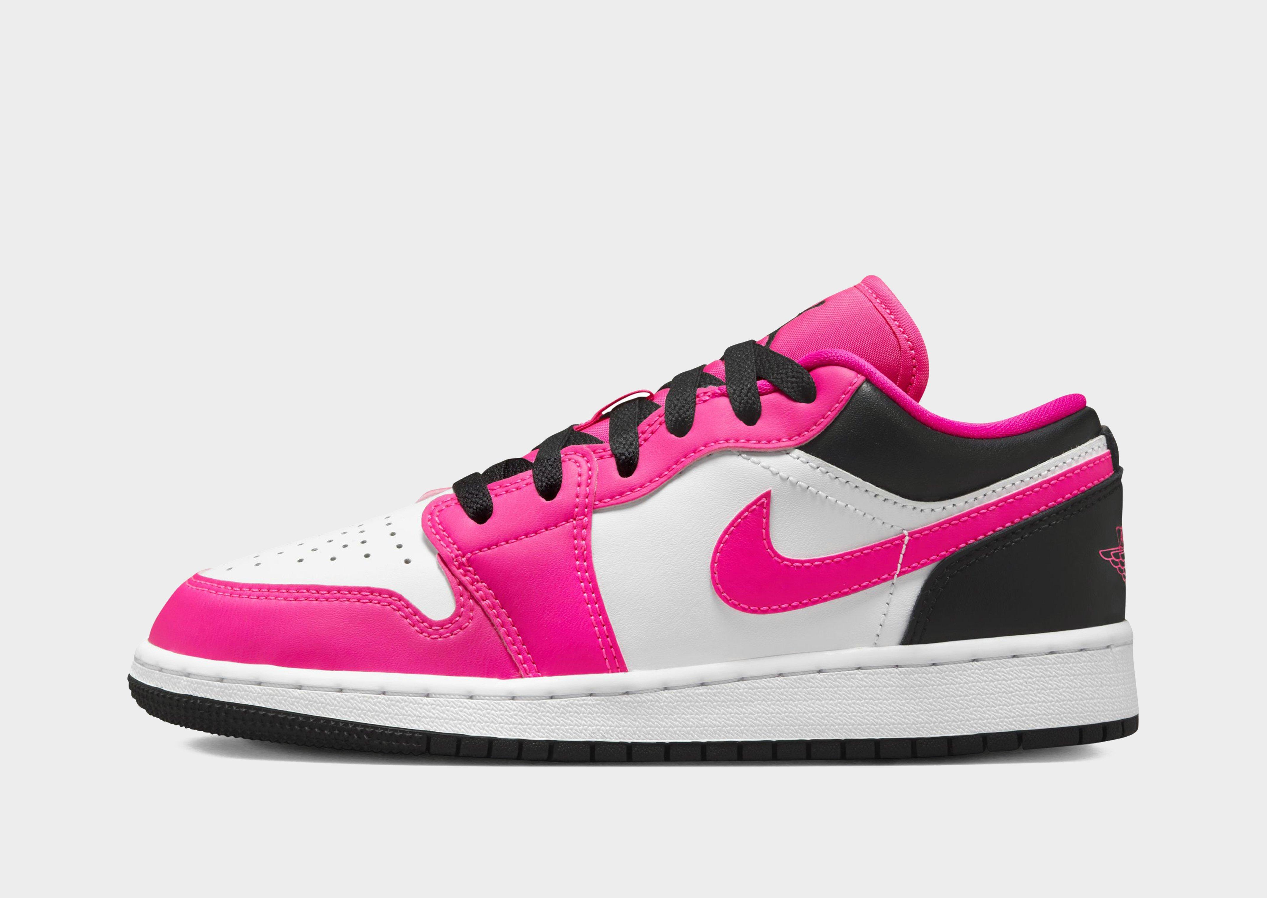 Pink Jordan Air 1 Low Junior | JD Sports Malaysia