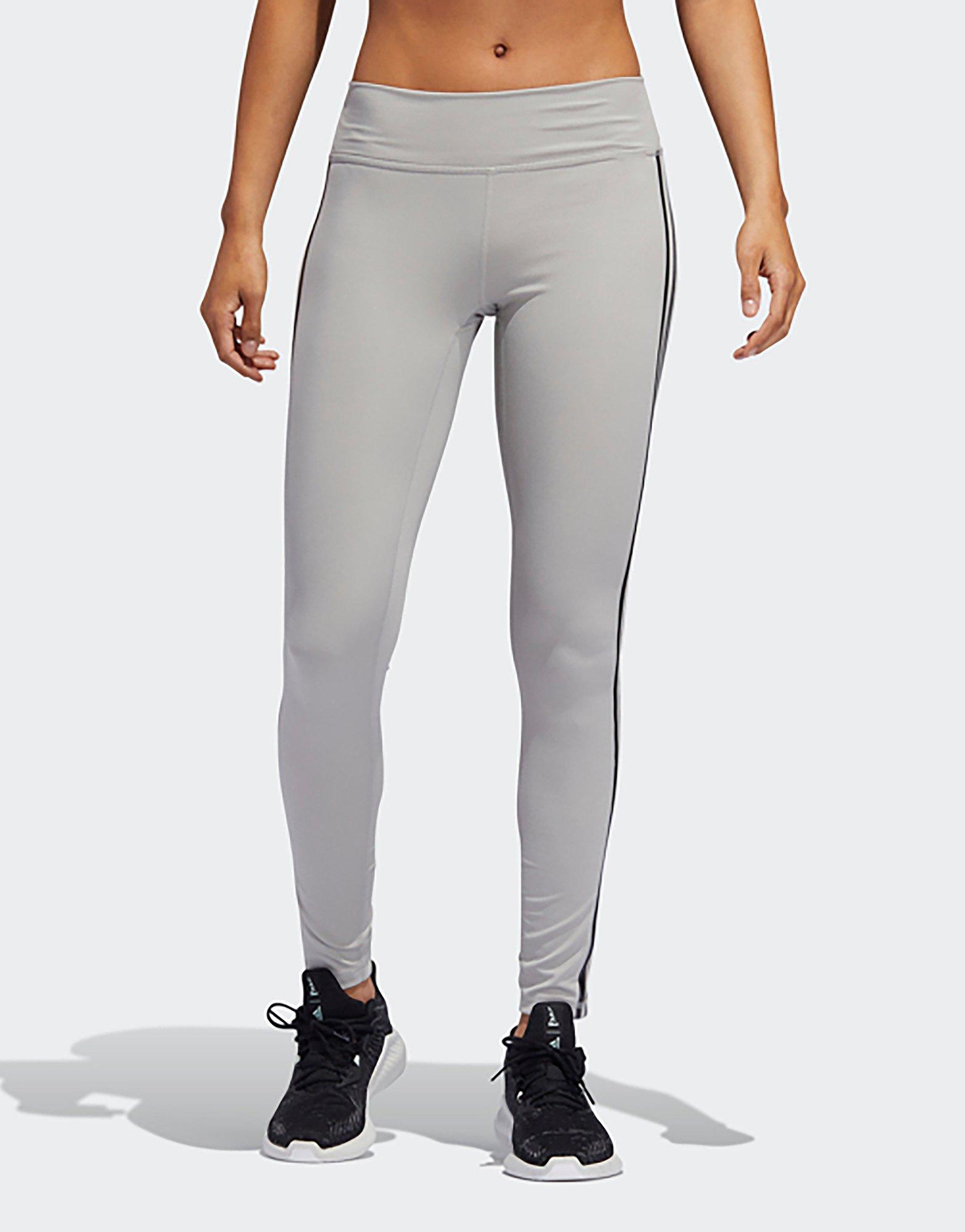 jd adidas 3 stripe leggings