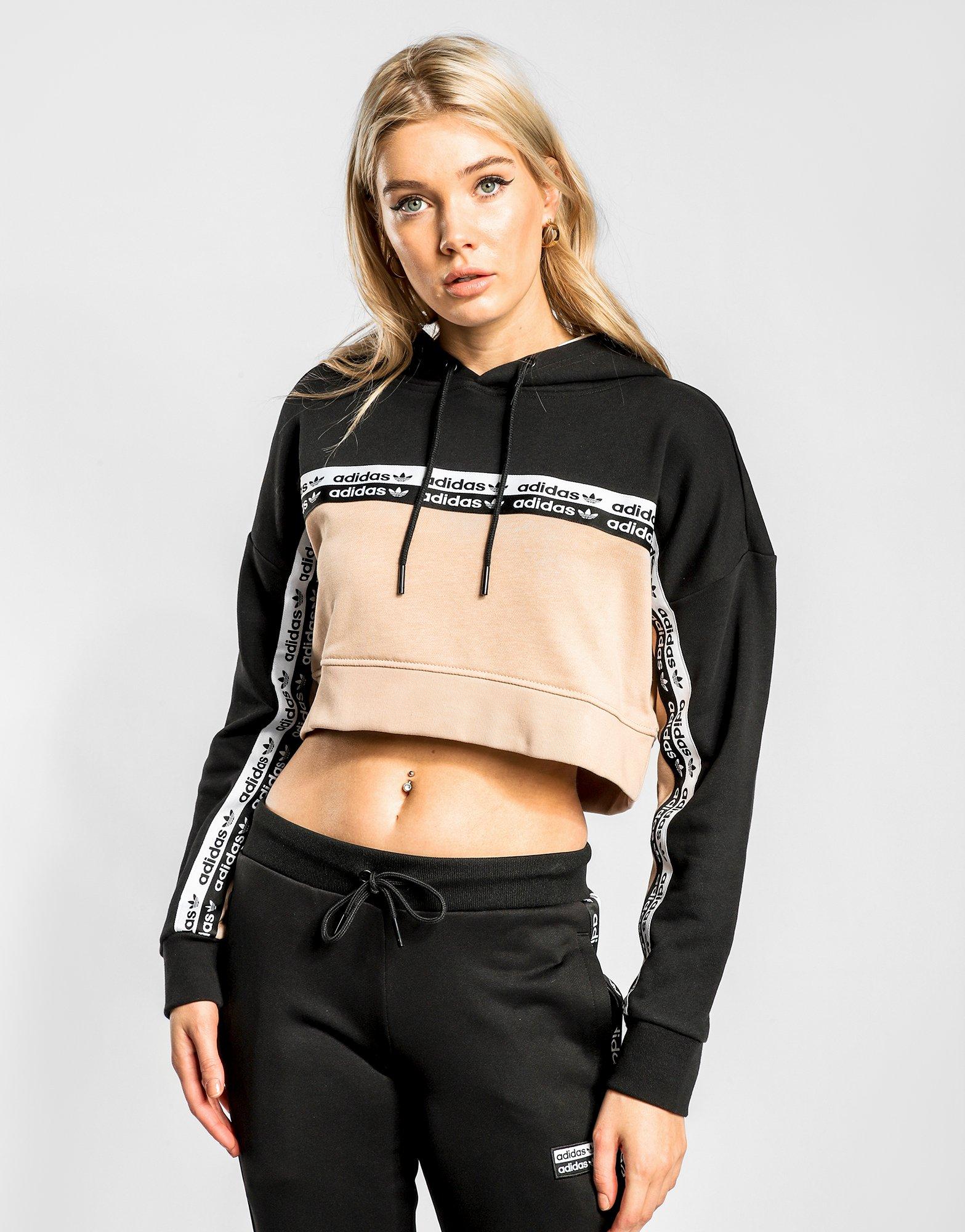 adidas crop top hoodie