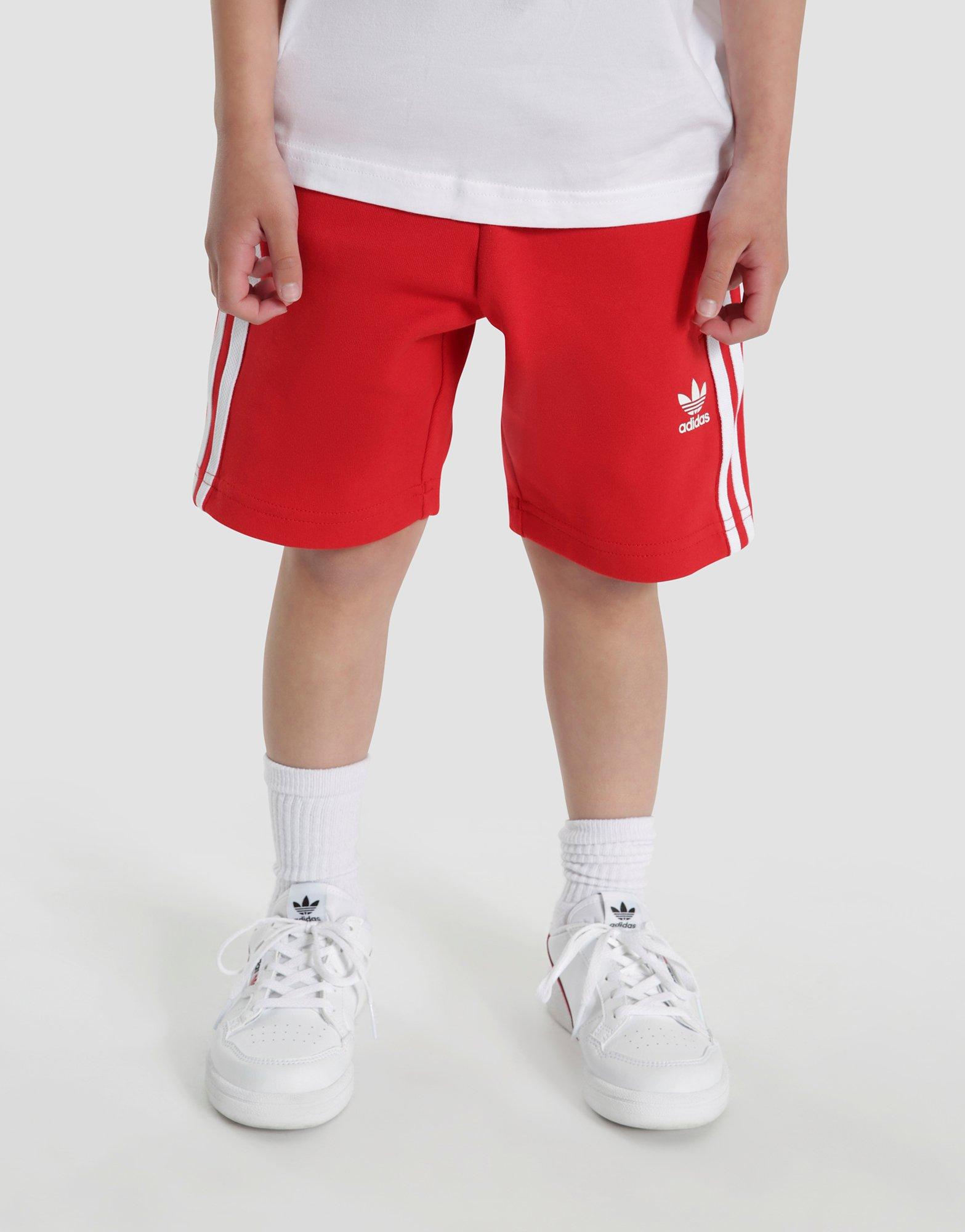 adidas trefoil shorts tee set
