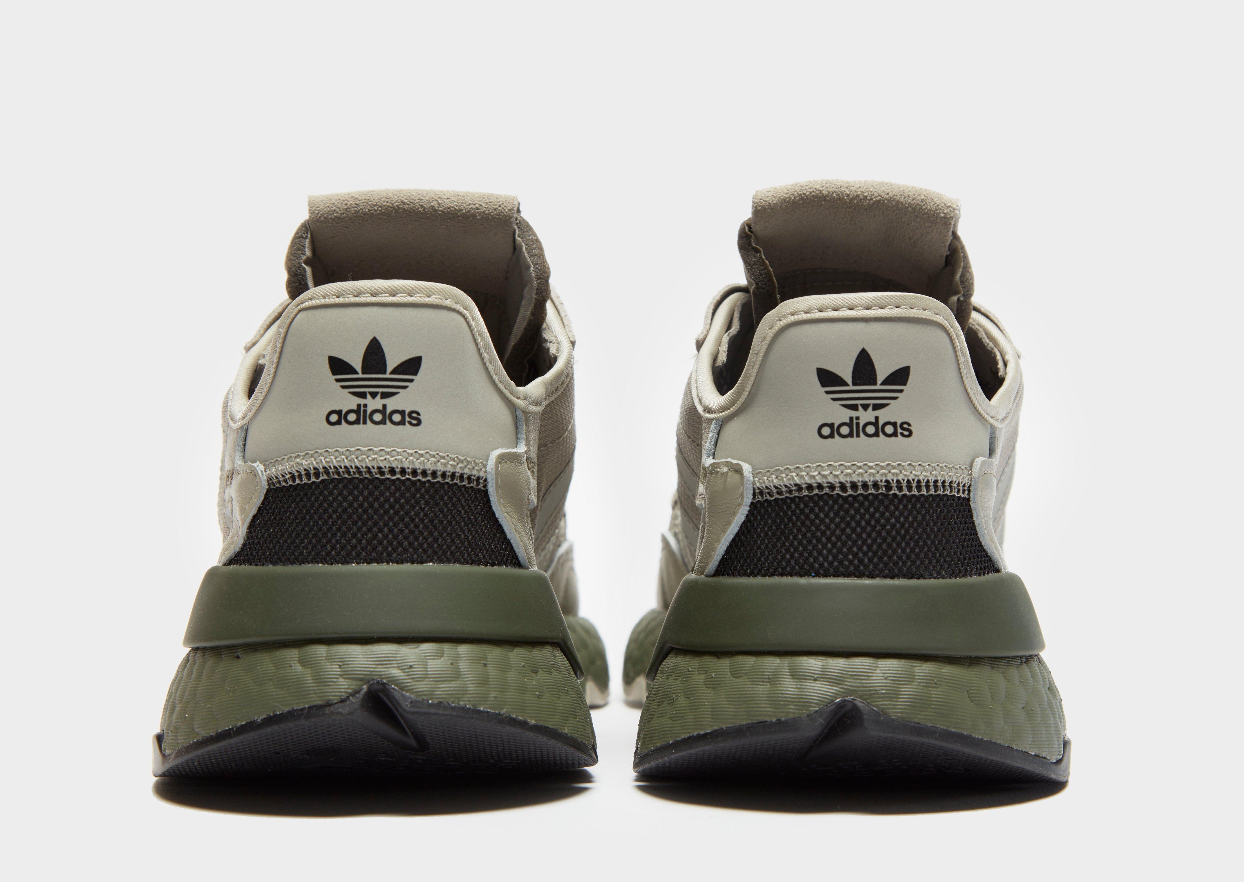 adidas nite jogger brown