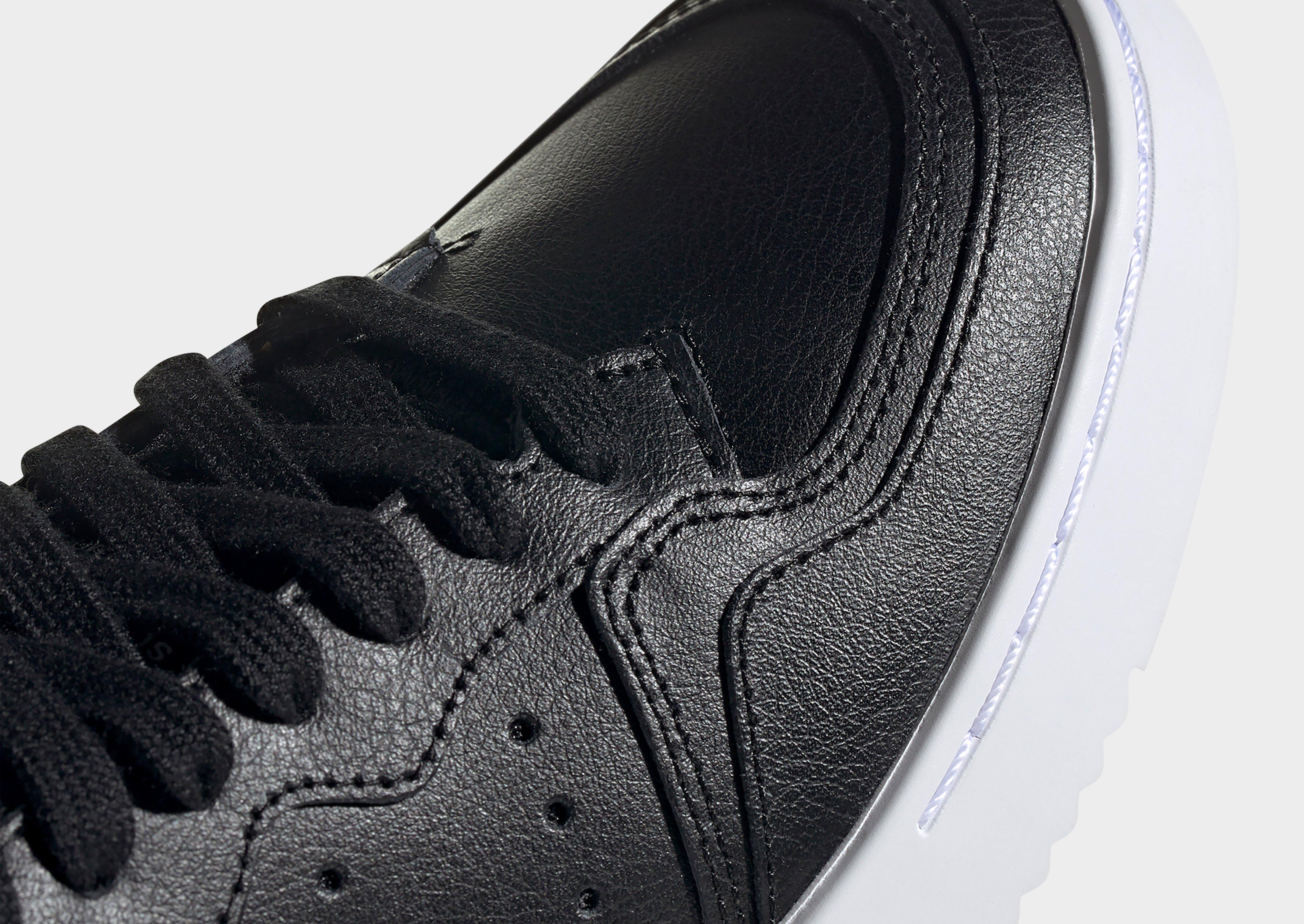 black supercourt shoes