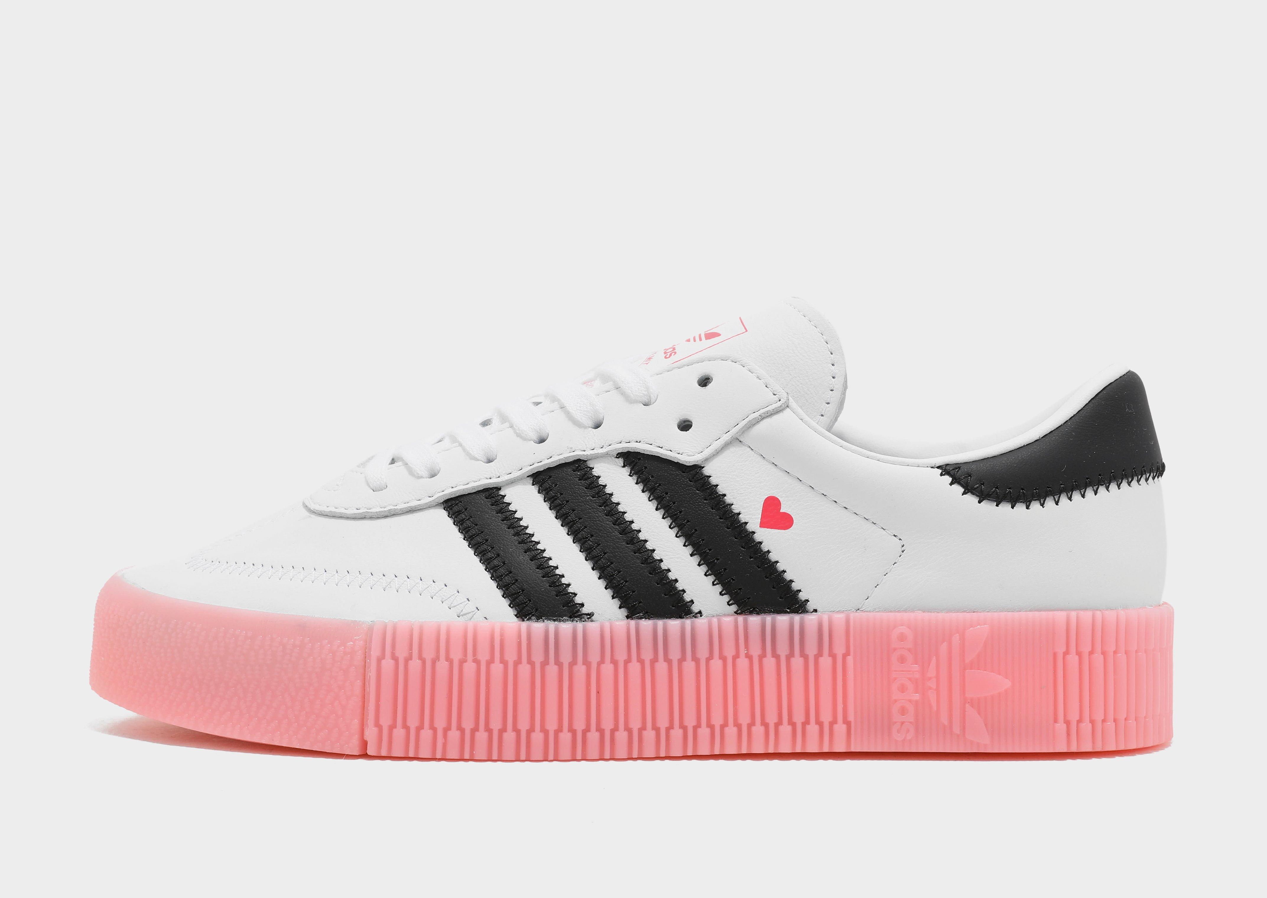 adidas originals samba rose white