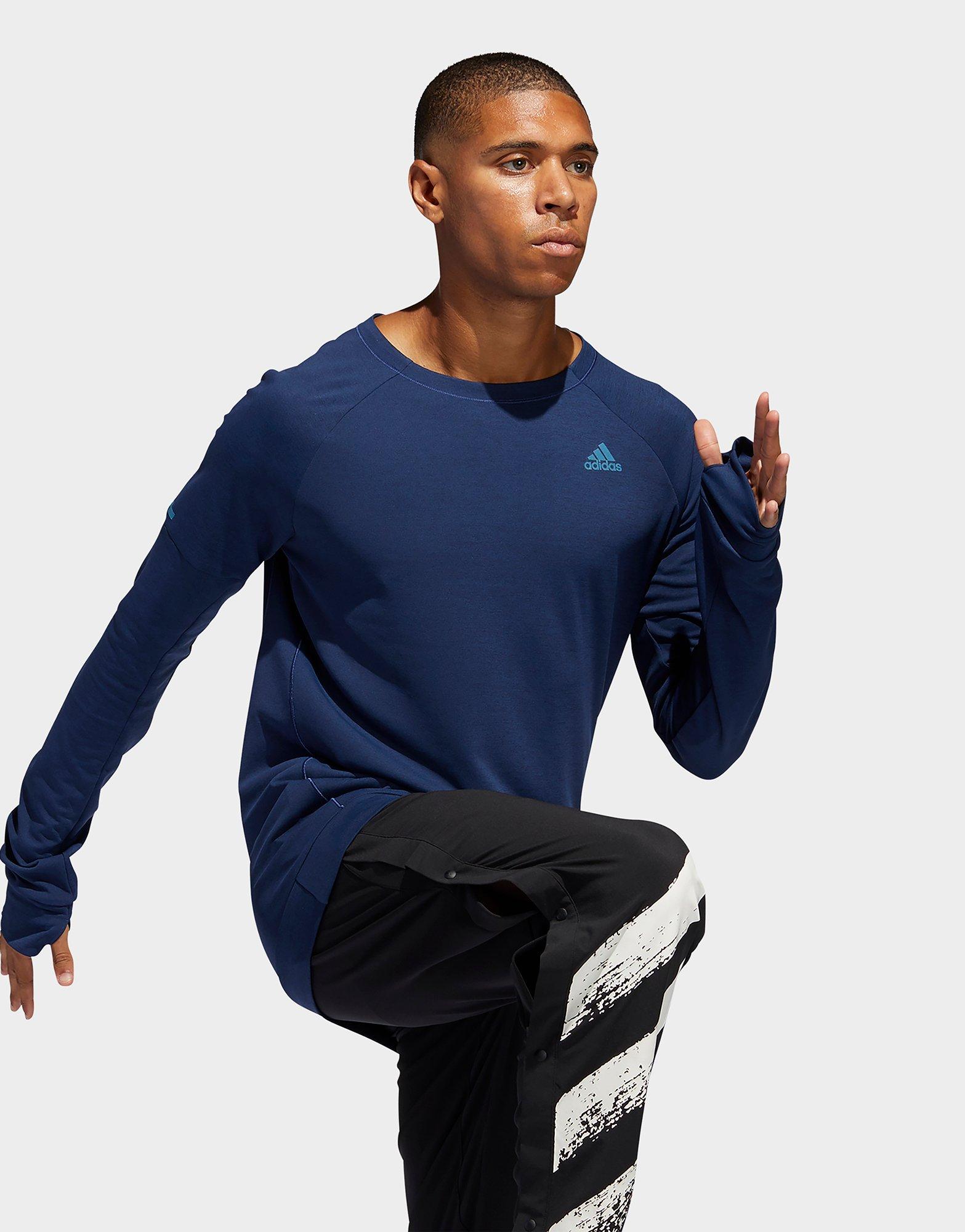 adidas supernova run cru sweatshirt