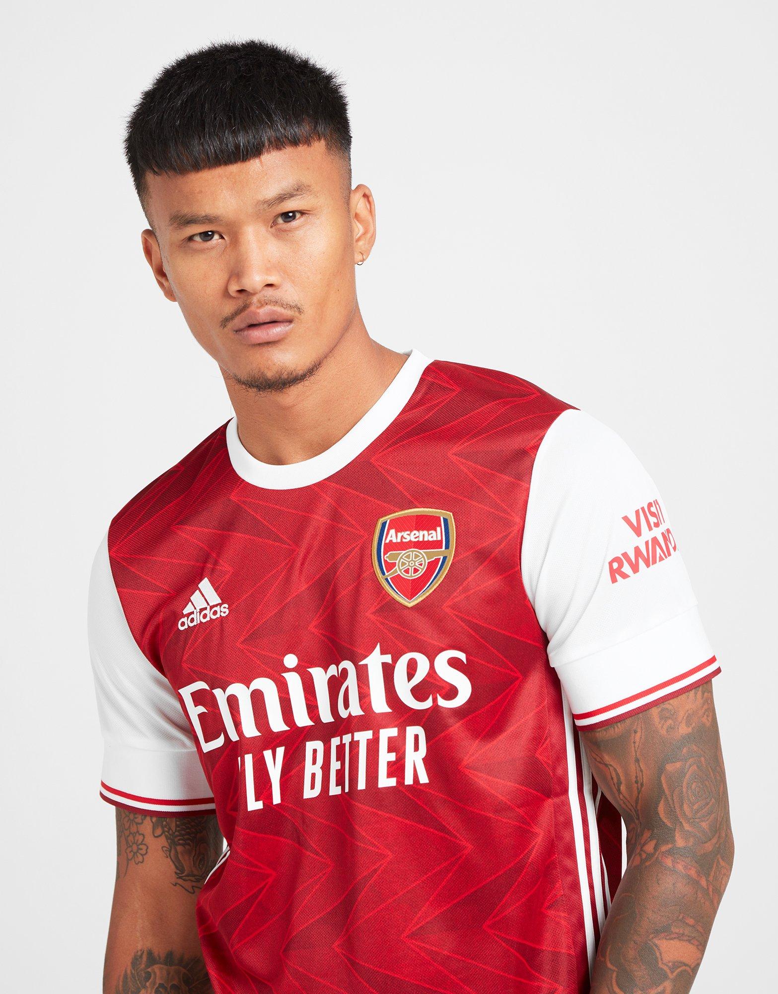 Red adidas Arsenal FC 2020/21 Home 