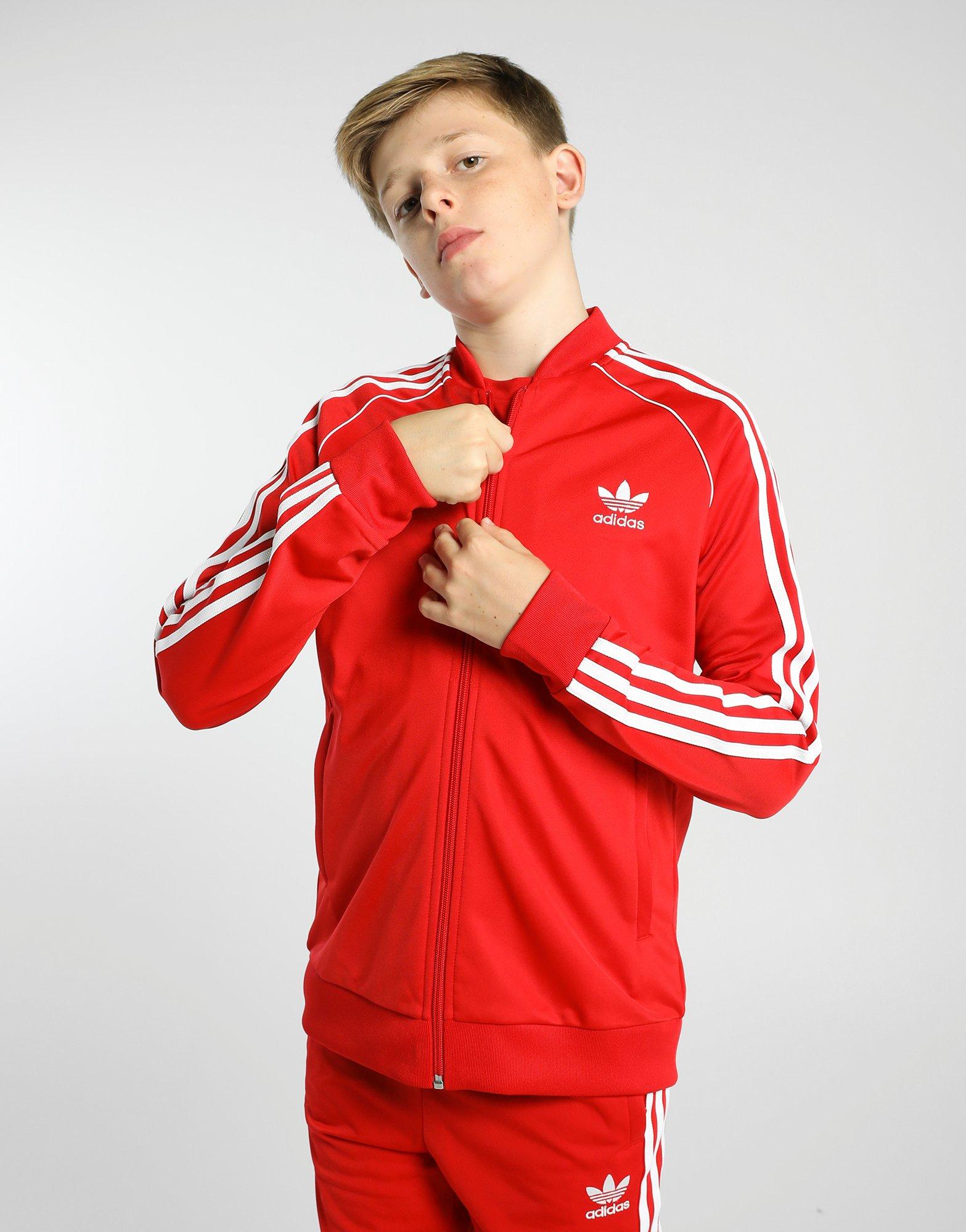 adidas superstar track jacket junior
