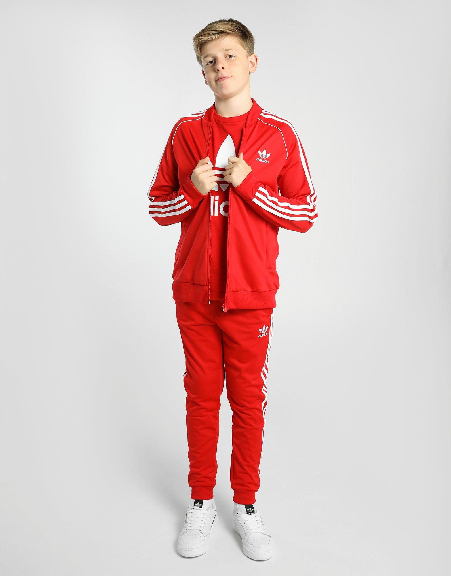 adidas originals superstar track top junior