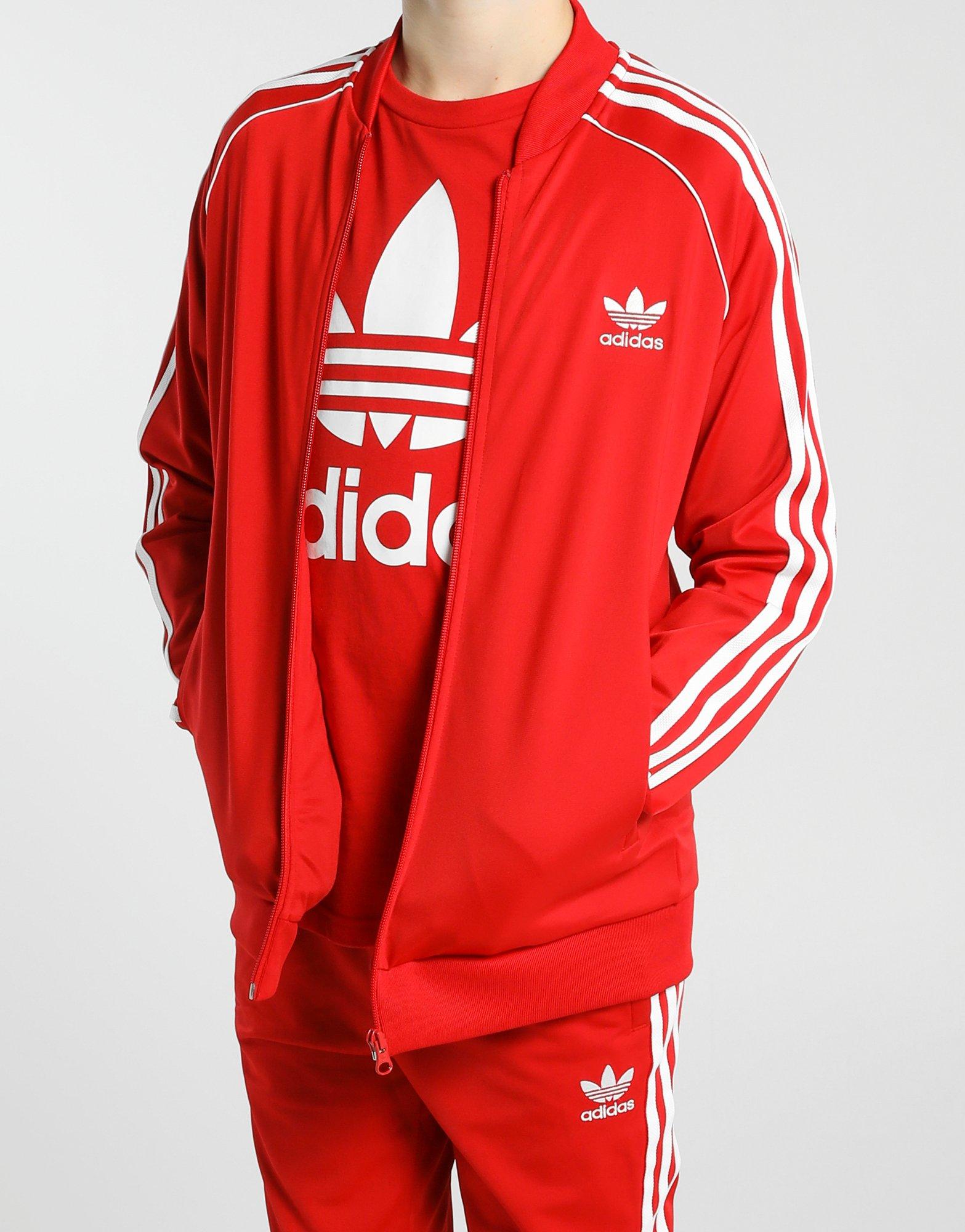 adidas originals superstar track top junior