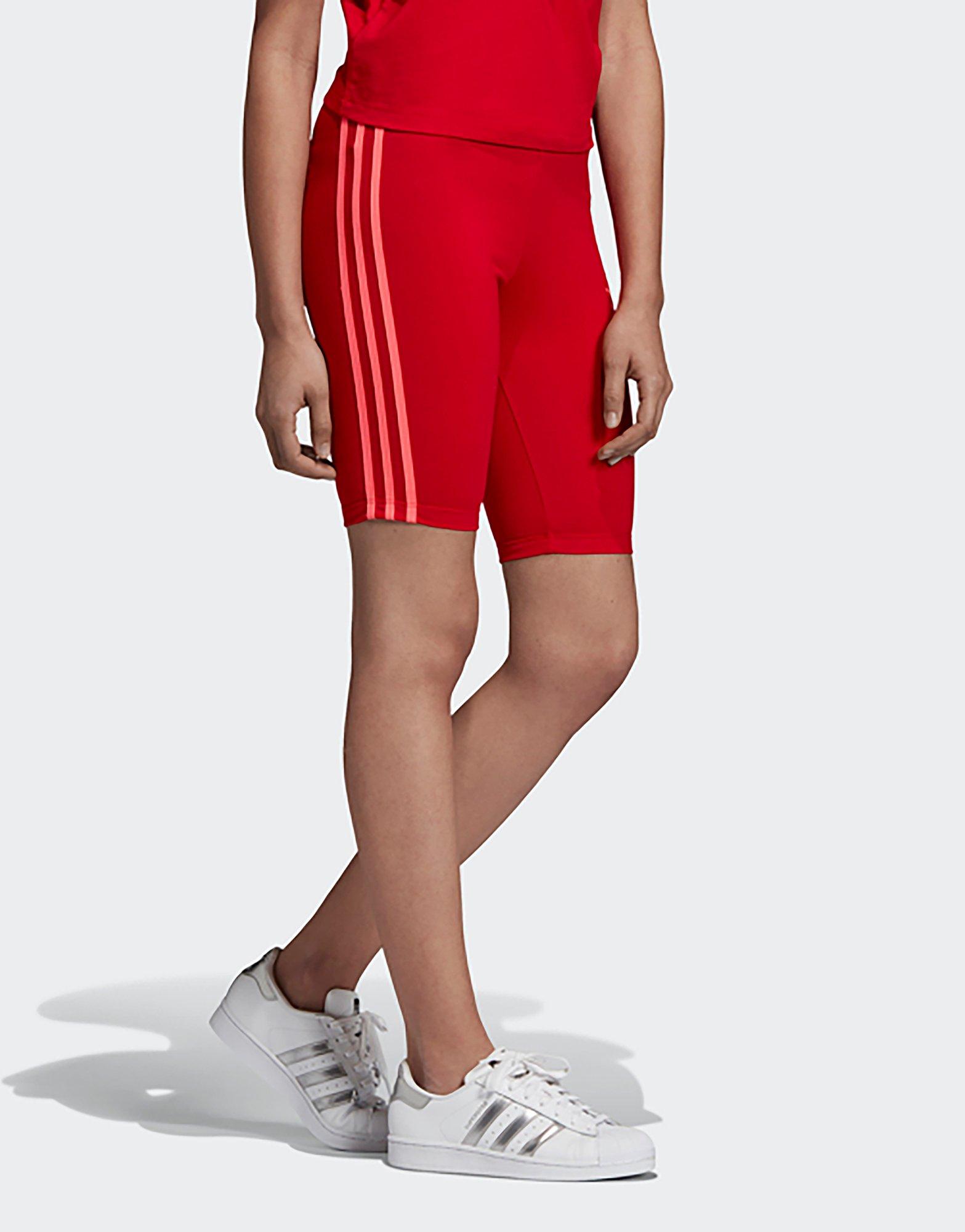 adidas cycling shorts red