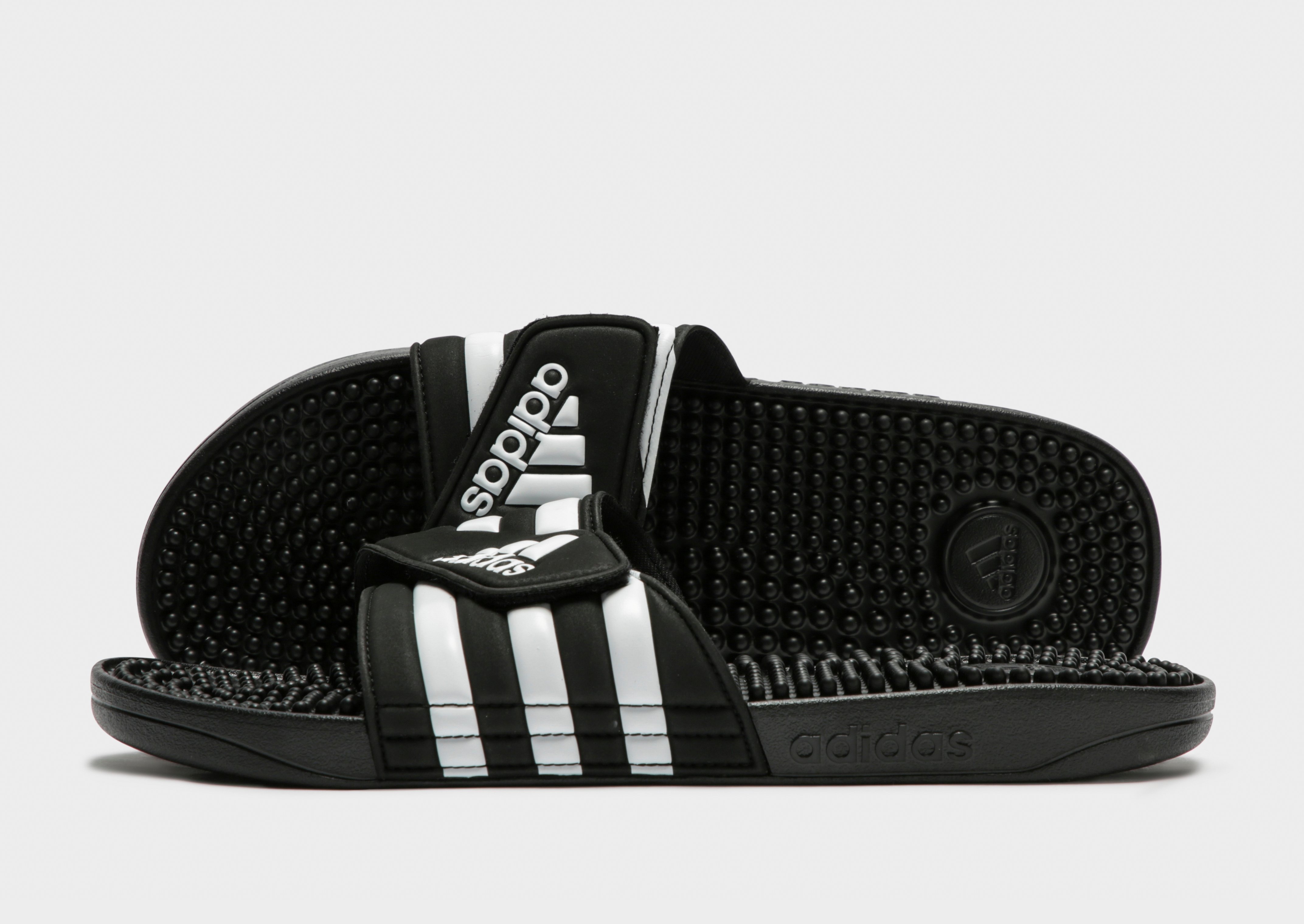 Black adidas Adissage Slides Unisex JD Sports NZ