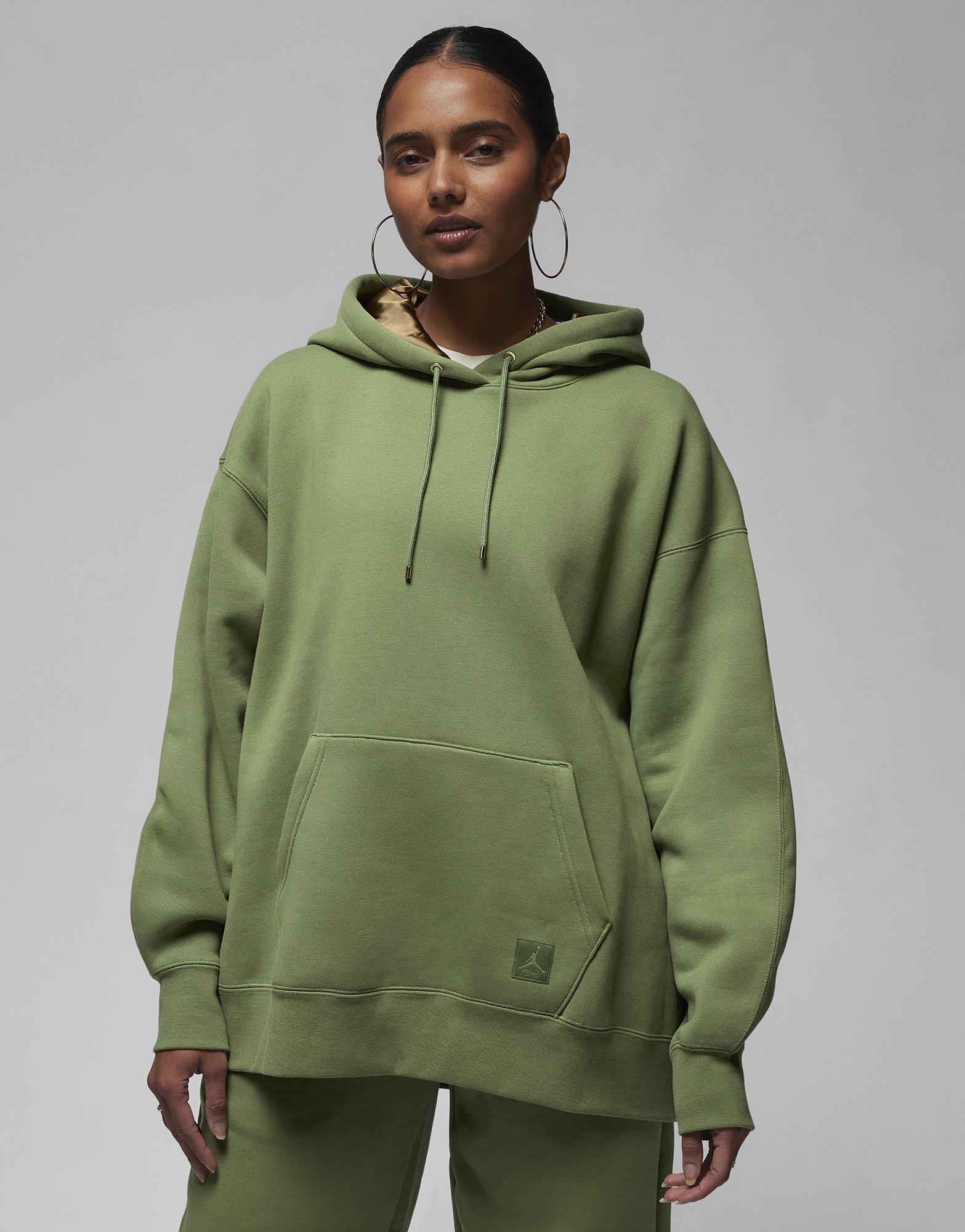 Olive green oversized on sale hoodie