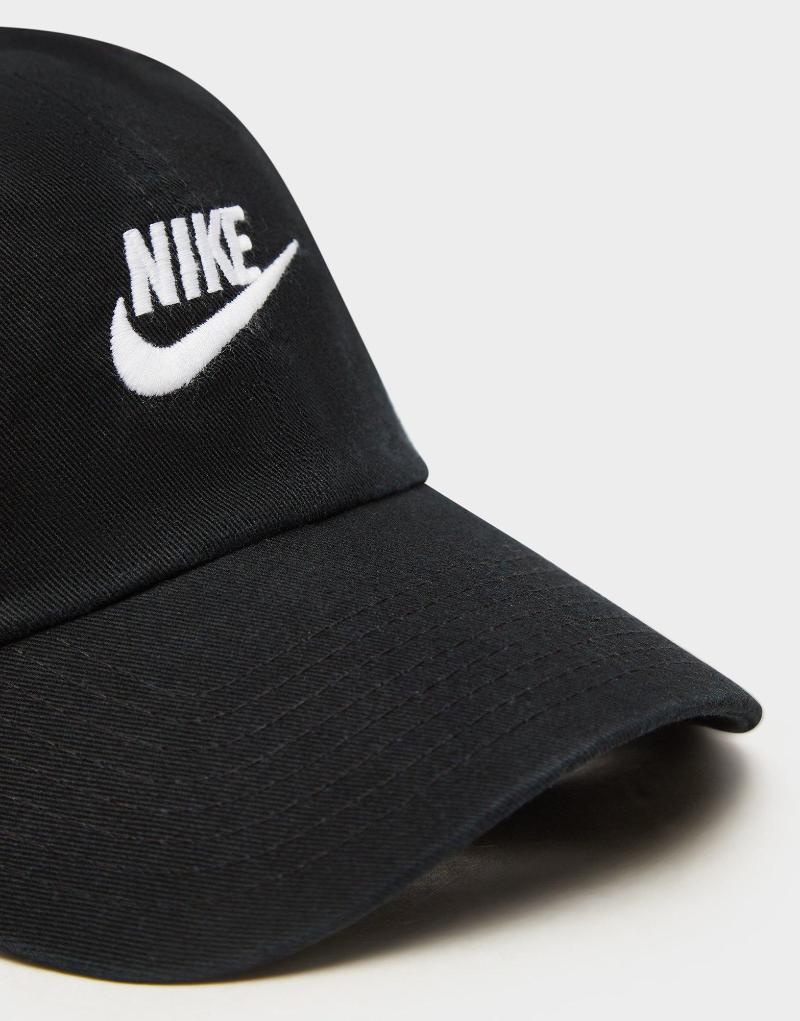 all black nike baseball cap