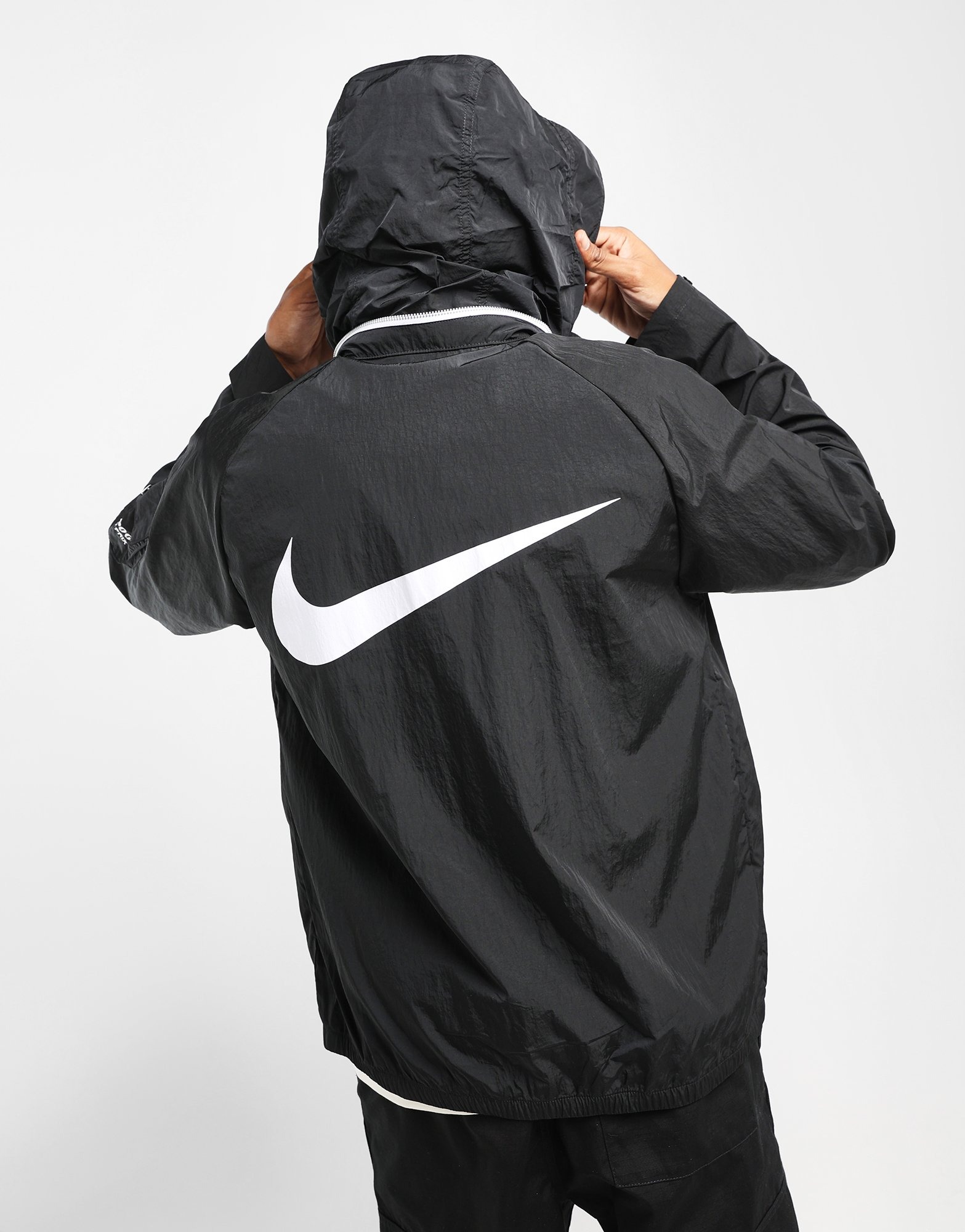 Black Nike Sportswear Lightweight Jacket - JD Sports Singapore