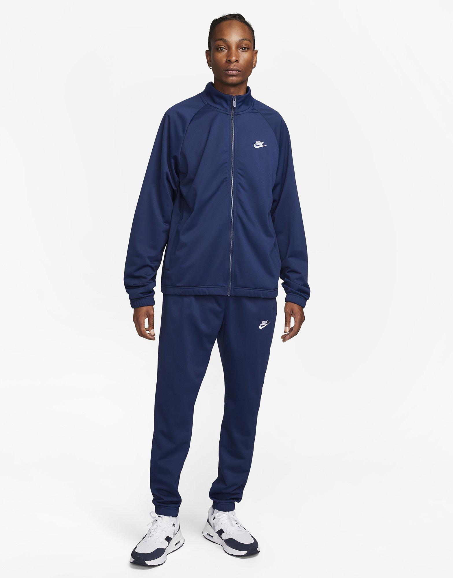Blue Nike Poly Knit Tracksuit JD Sports UK