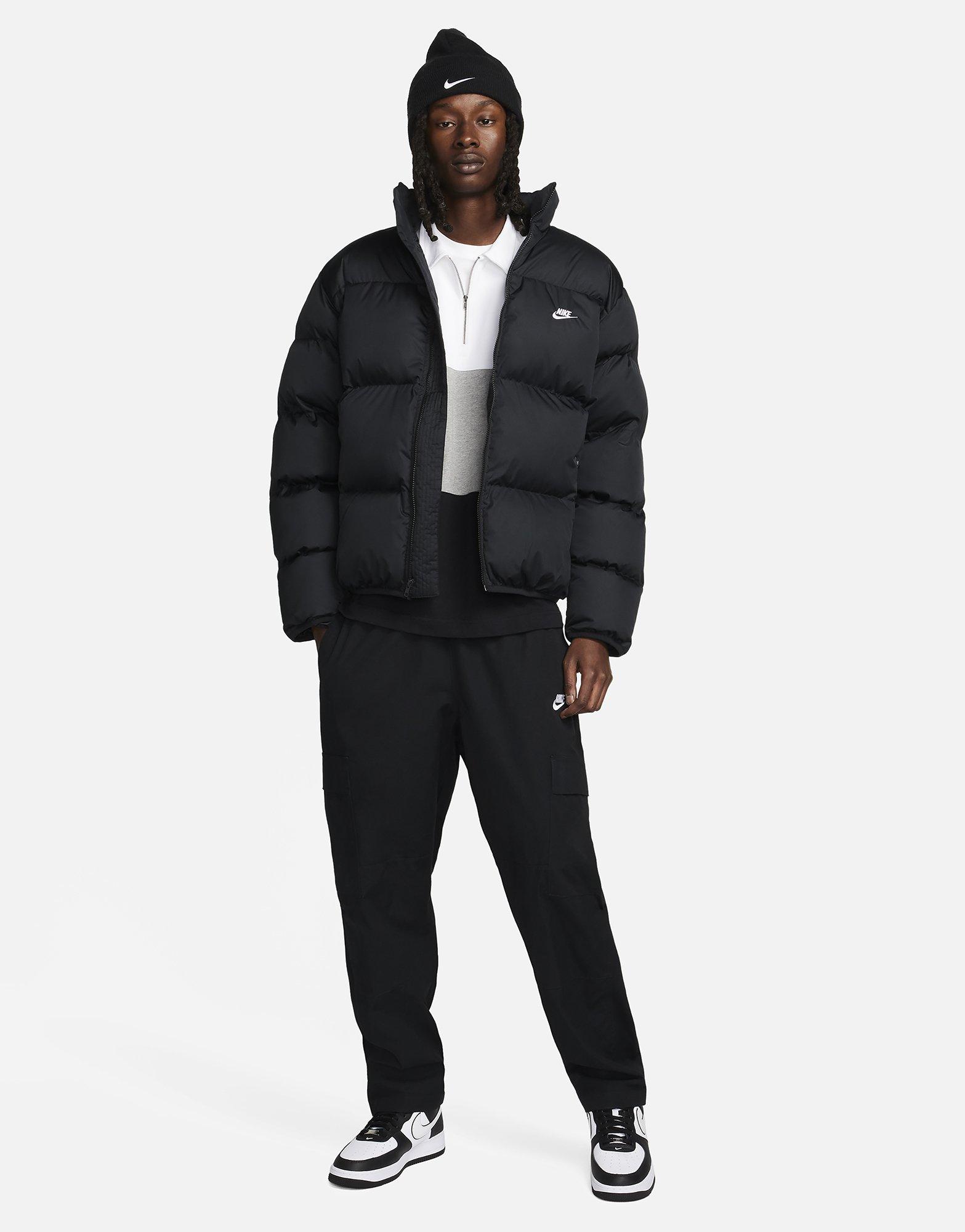 Black nike puffer outlet jacket mens