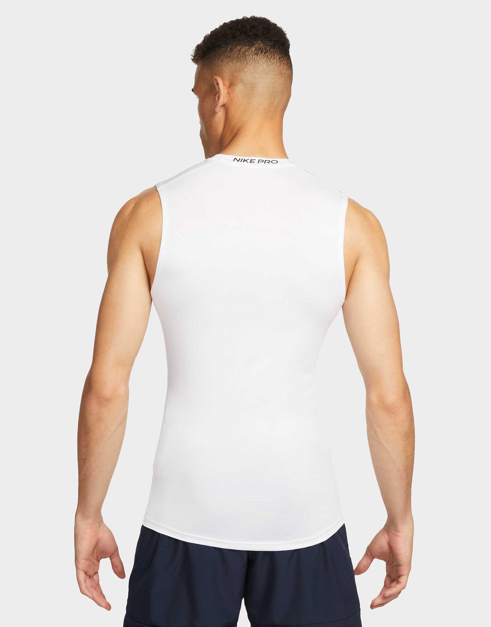 Nike Dri-FIT strakke, mouwloze fitnesstop voor heren Pro