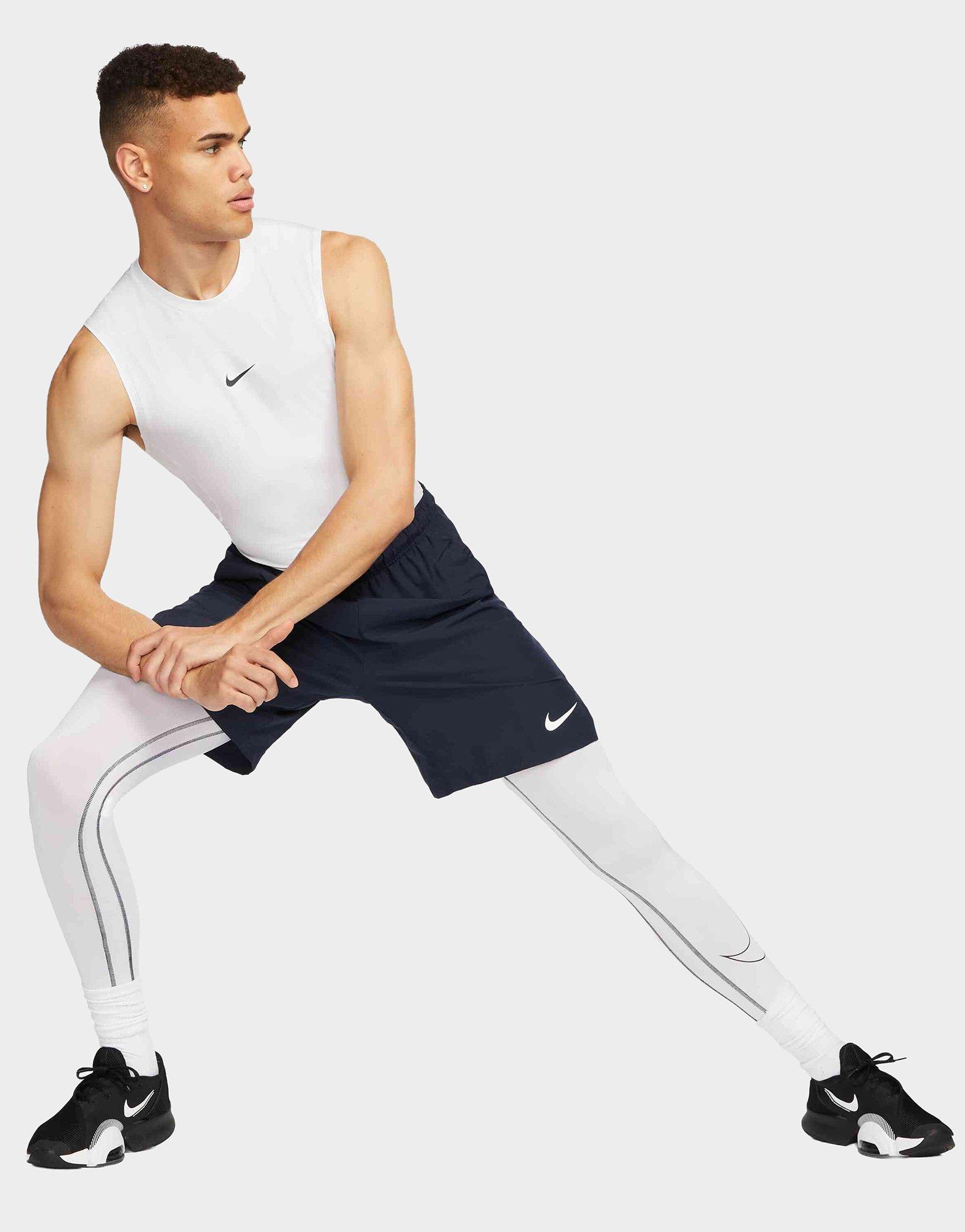 Nike Dri-FIT strakke, mouwloze fitnesstop voor heren Pro