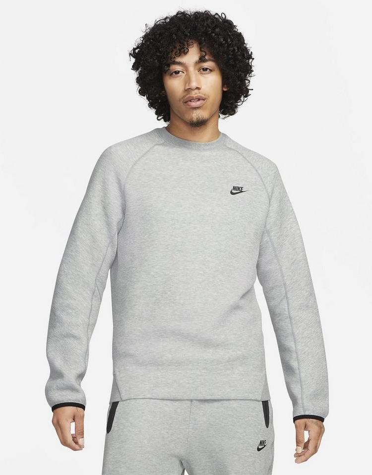 Grey Nike Sportswear Tech Sweatshirt | JD Sports UK