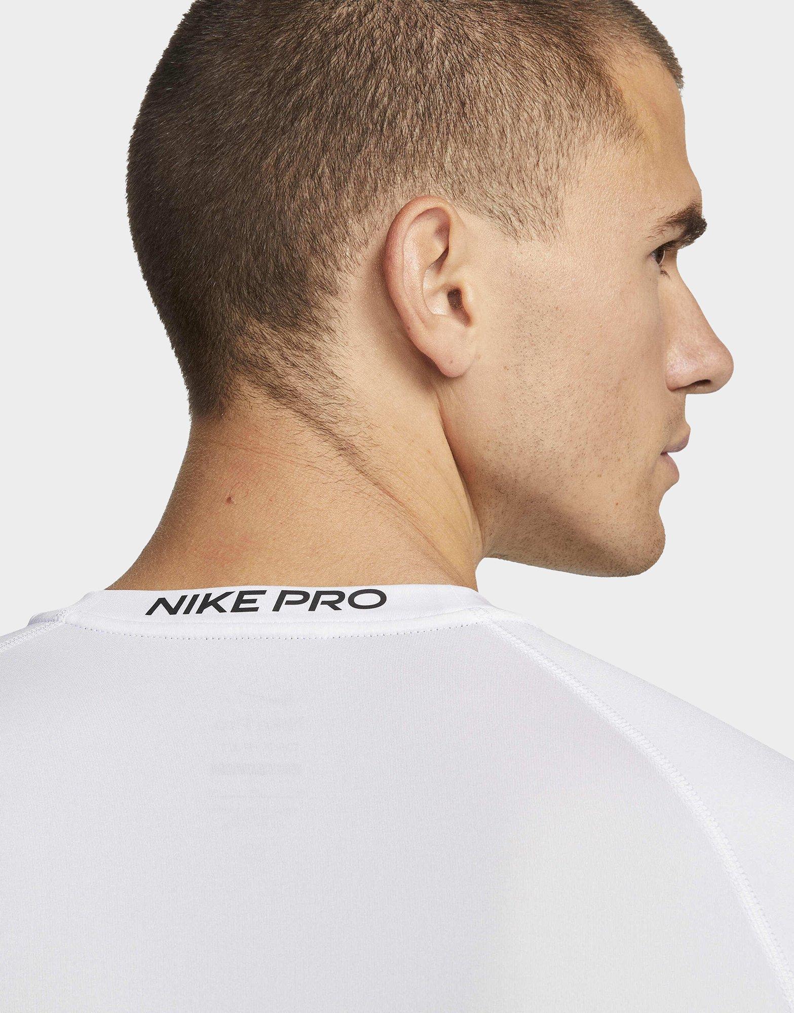 Nike Dri-FIT strakke fitnesstop met lange mouwen voor heren Pro