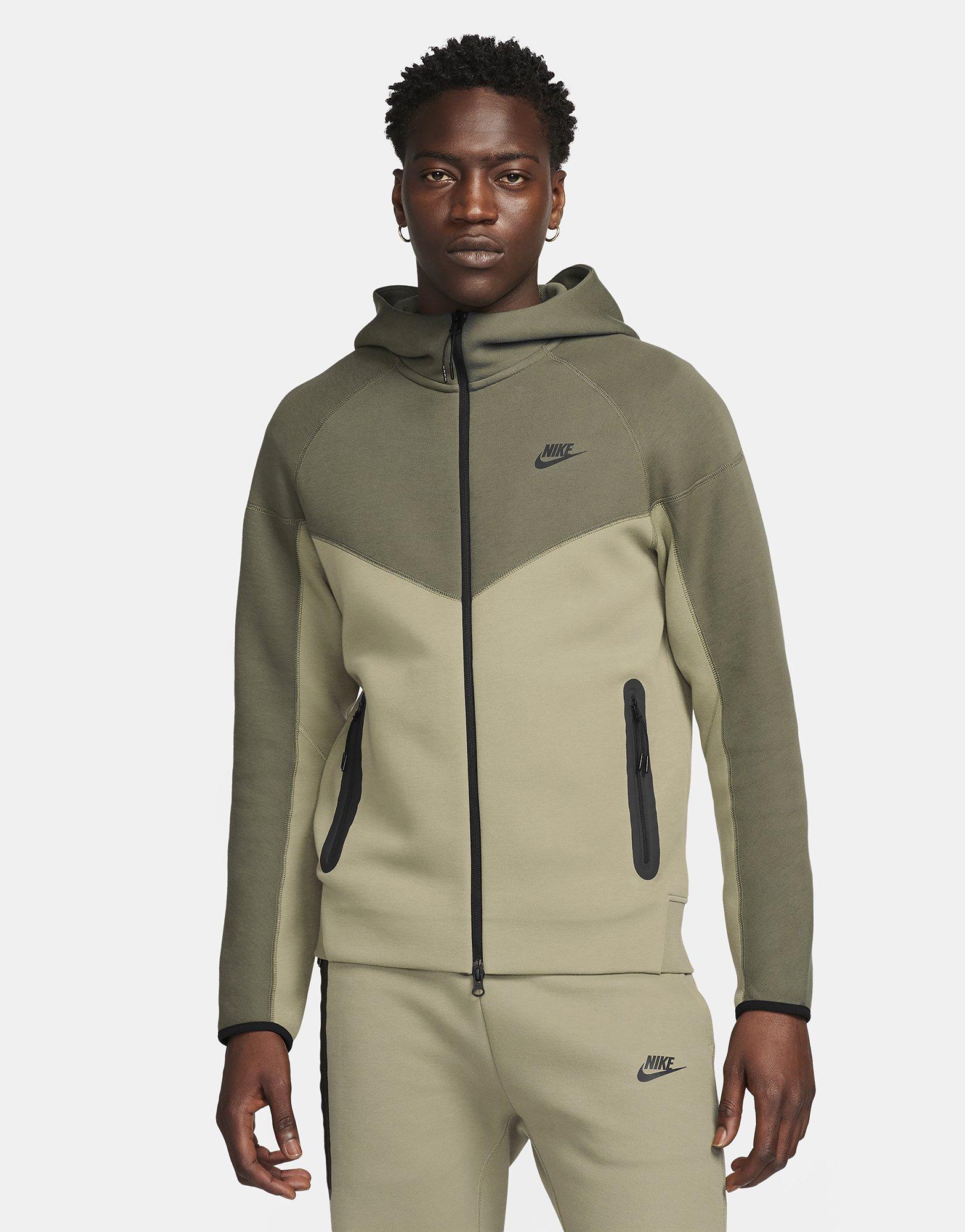 Army green store nike jacket