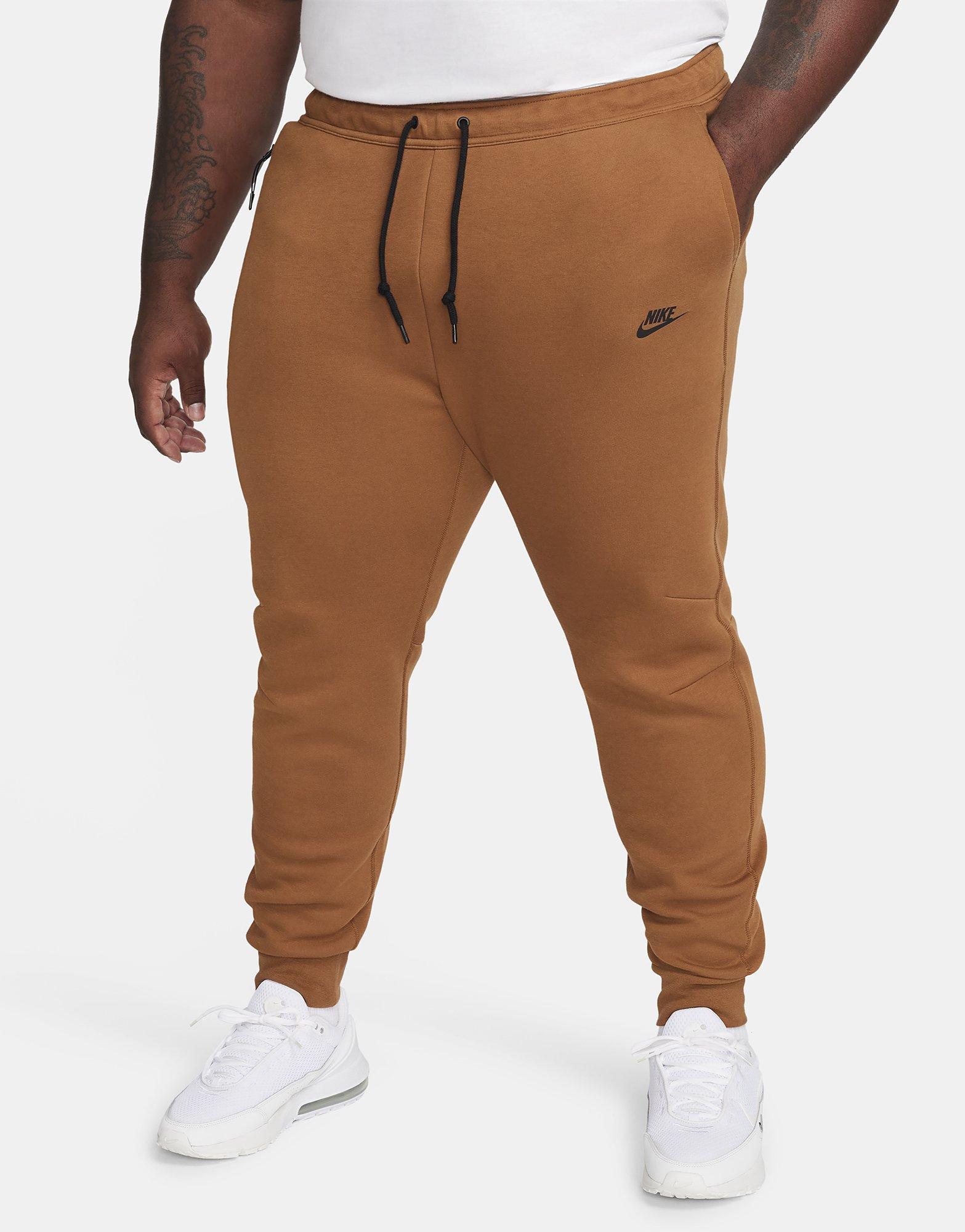 Brown Nike Tech Fleece Track Pants | JD Sports UK