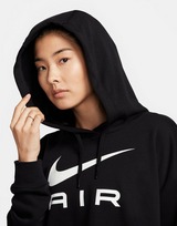 Nike เสื้อฮู้ดดี้ผู้หญิง Sportswear Air Oversized Fleece Pullover