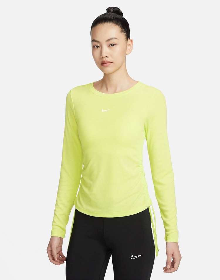 Nike เสื้อแขนยาวผู้หญิง Sportswear Ribbed Mod Crop